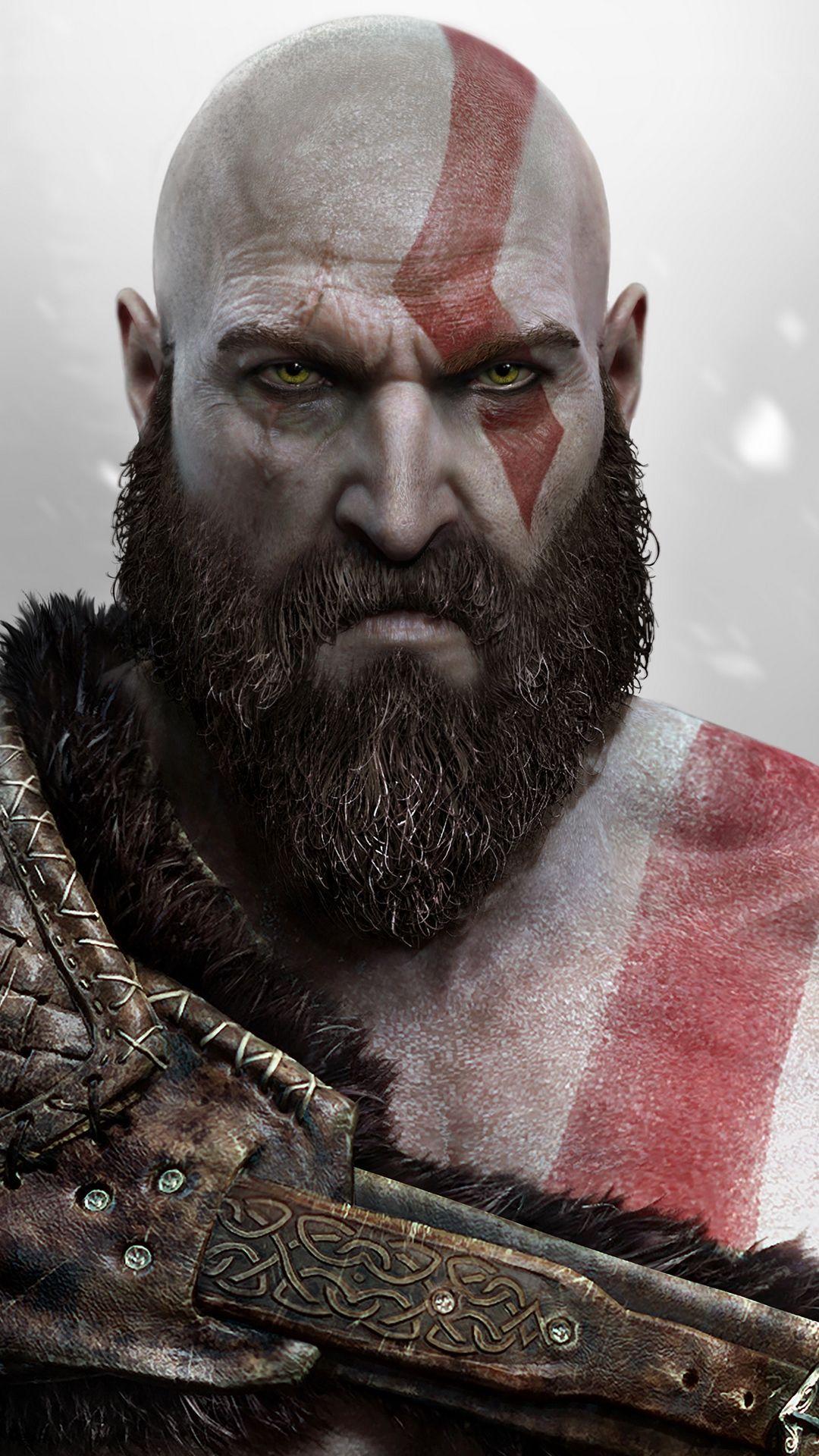 1080x1920 Download wallpaper 1080x1920 god of war, kratos, sony santa