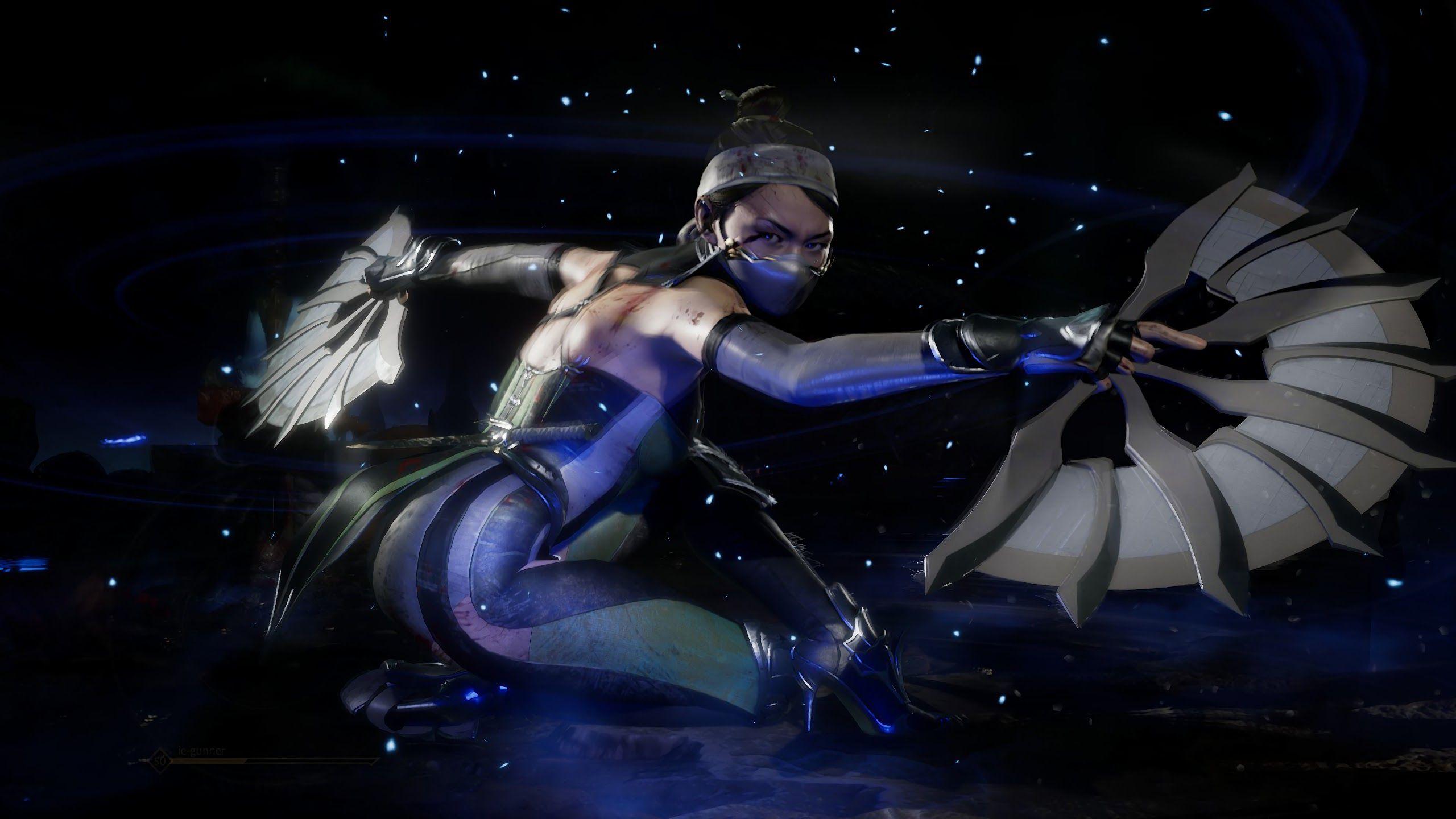 2560x1440 Kitana Mortal Kombat 11 4K Wallpaper