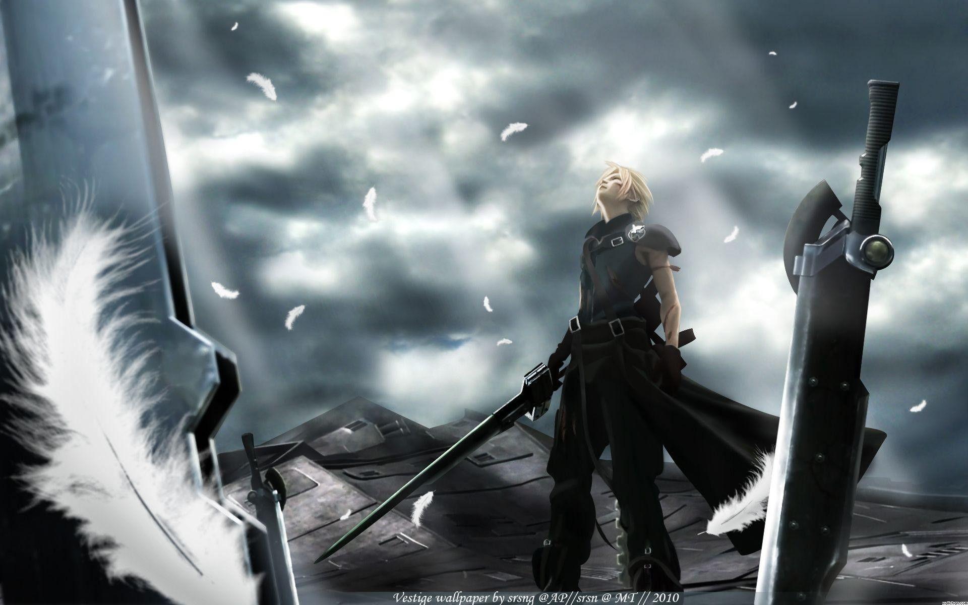 Cloud Ff7 Wallpapers Top Free Cloud Ff7 Backgrounds Wallpaperaccess