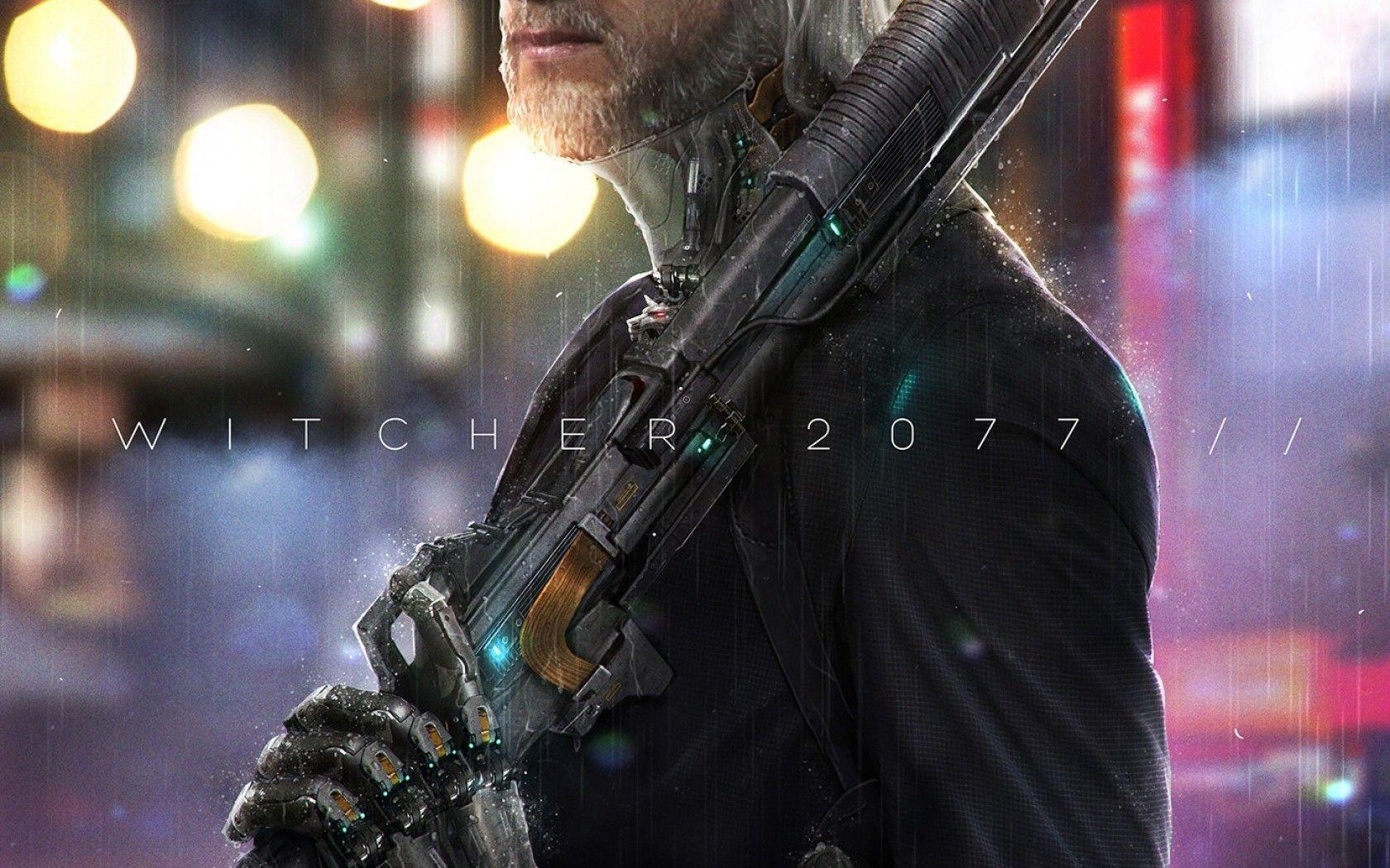 1680x1050 Download 1680x1050 Witcher Geralt Of Rivia, Raining
