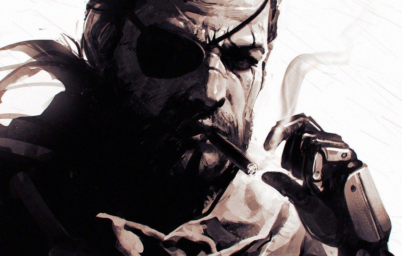 MGS 5 Big Boss Wallpaper by Mercilless on DeviantArt