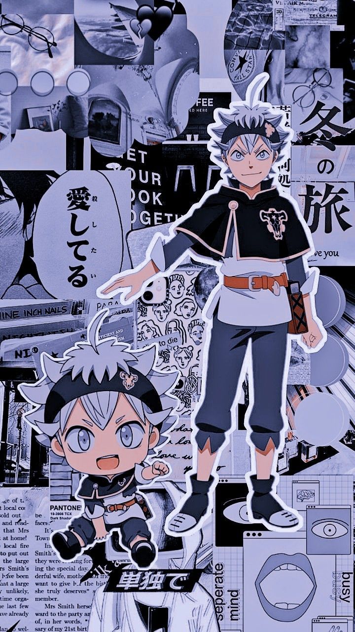 720x1280 Black Clover Wallpaper