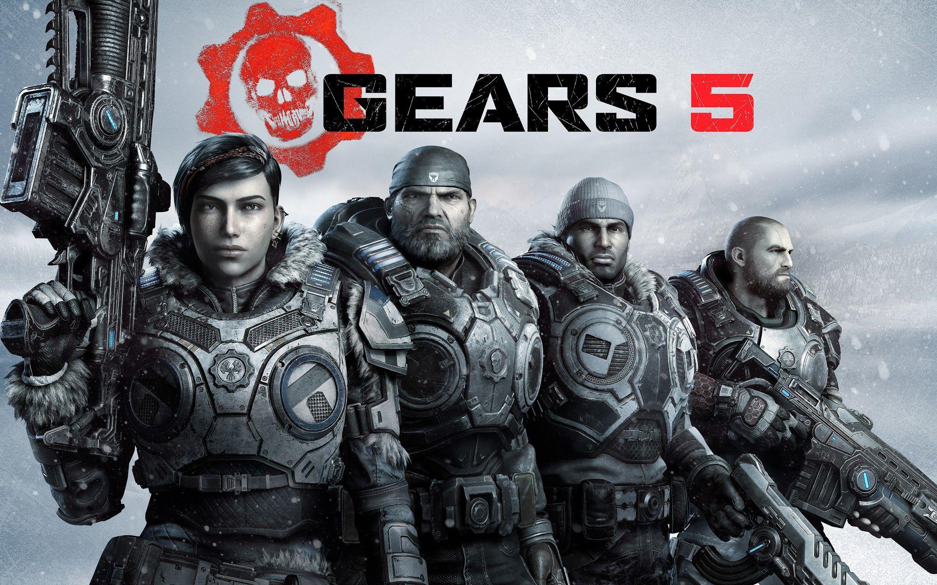 1920x1200 Gears 5 Kait Diaz Marcus Fenix Delmont Walker James Fenix 8K