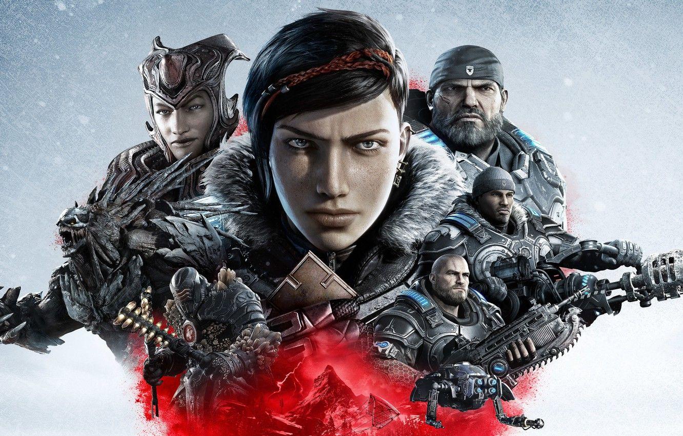 Gears 5 hd текстуры сравнение