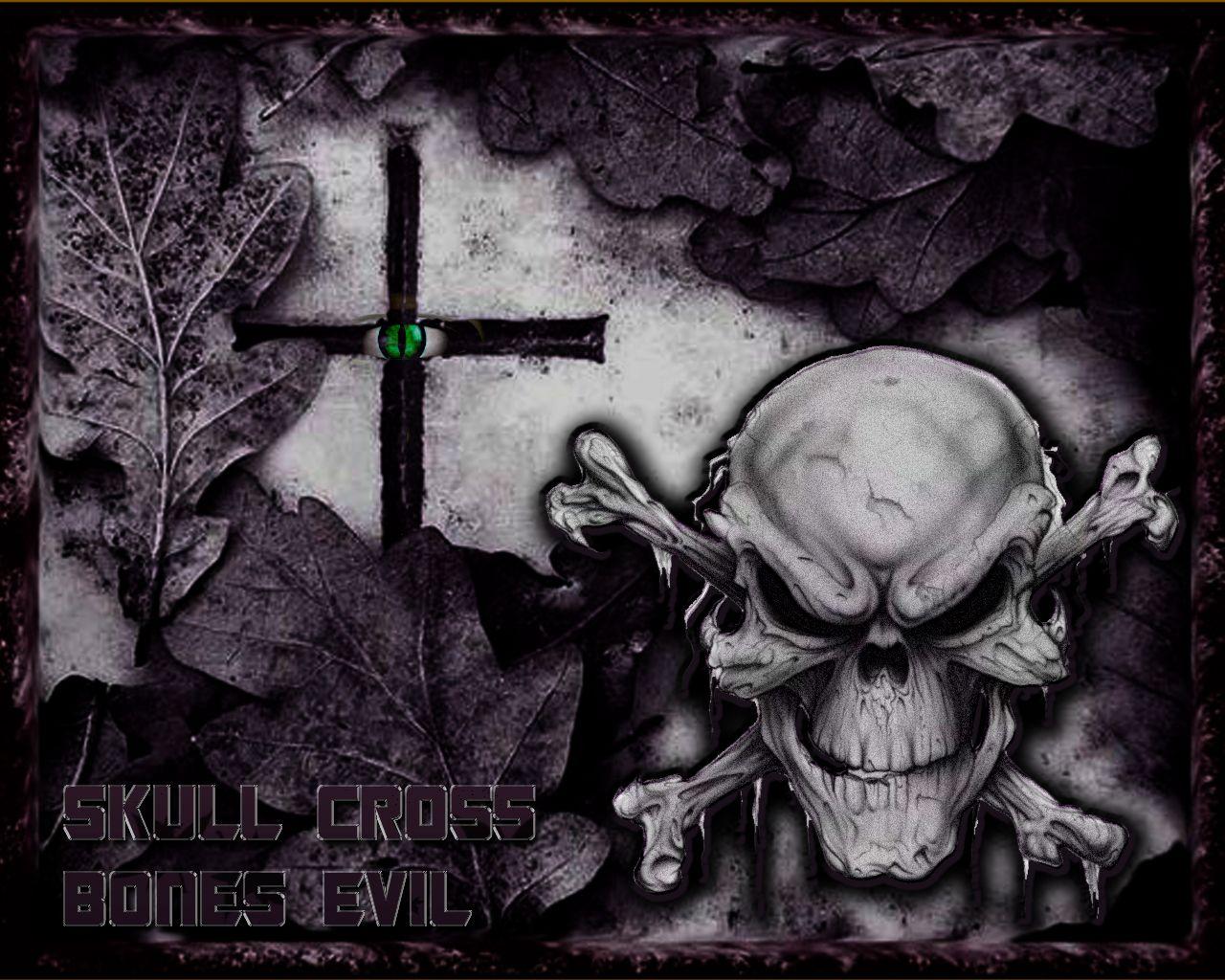 1280x1024 Skull And Bones Wallpaper