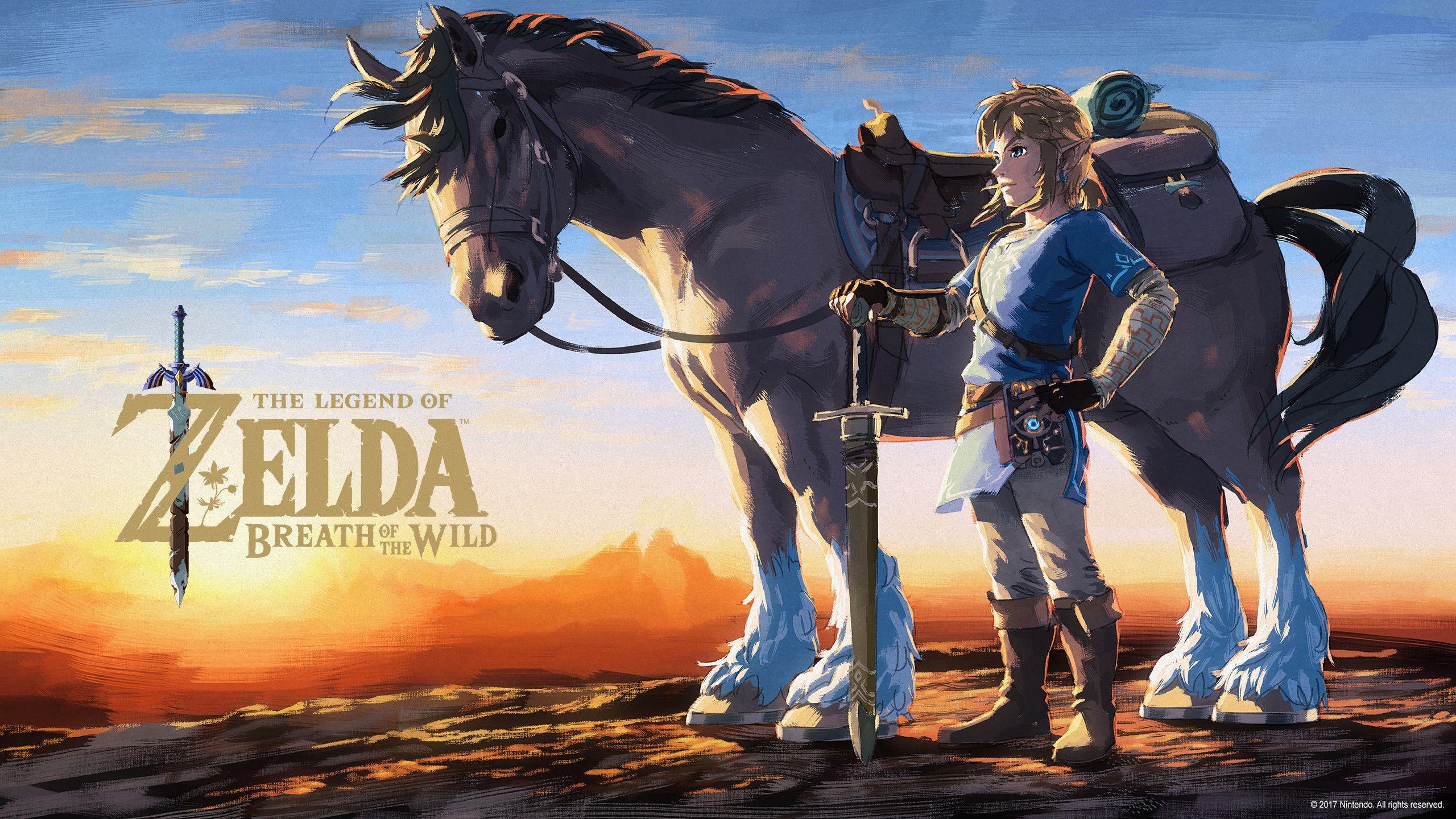 2560x1440 The Legend of Zelda™: Breath of the Wild for the Nintendo Switch™ home gaming system and Wii U™ console