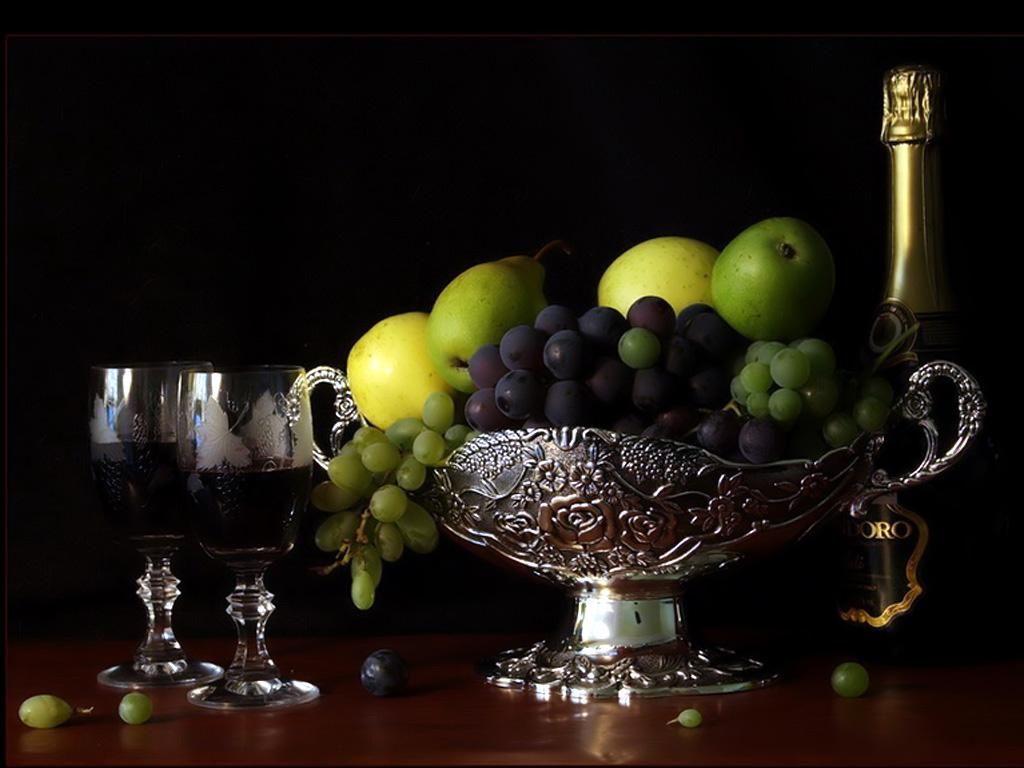 1024x768 Desktop Wallpaper Food Fruit Still Life Table Appointments