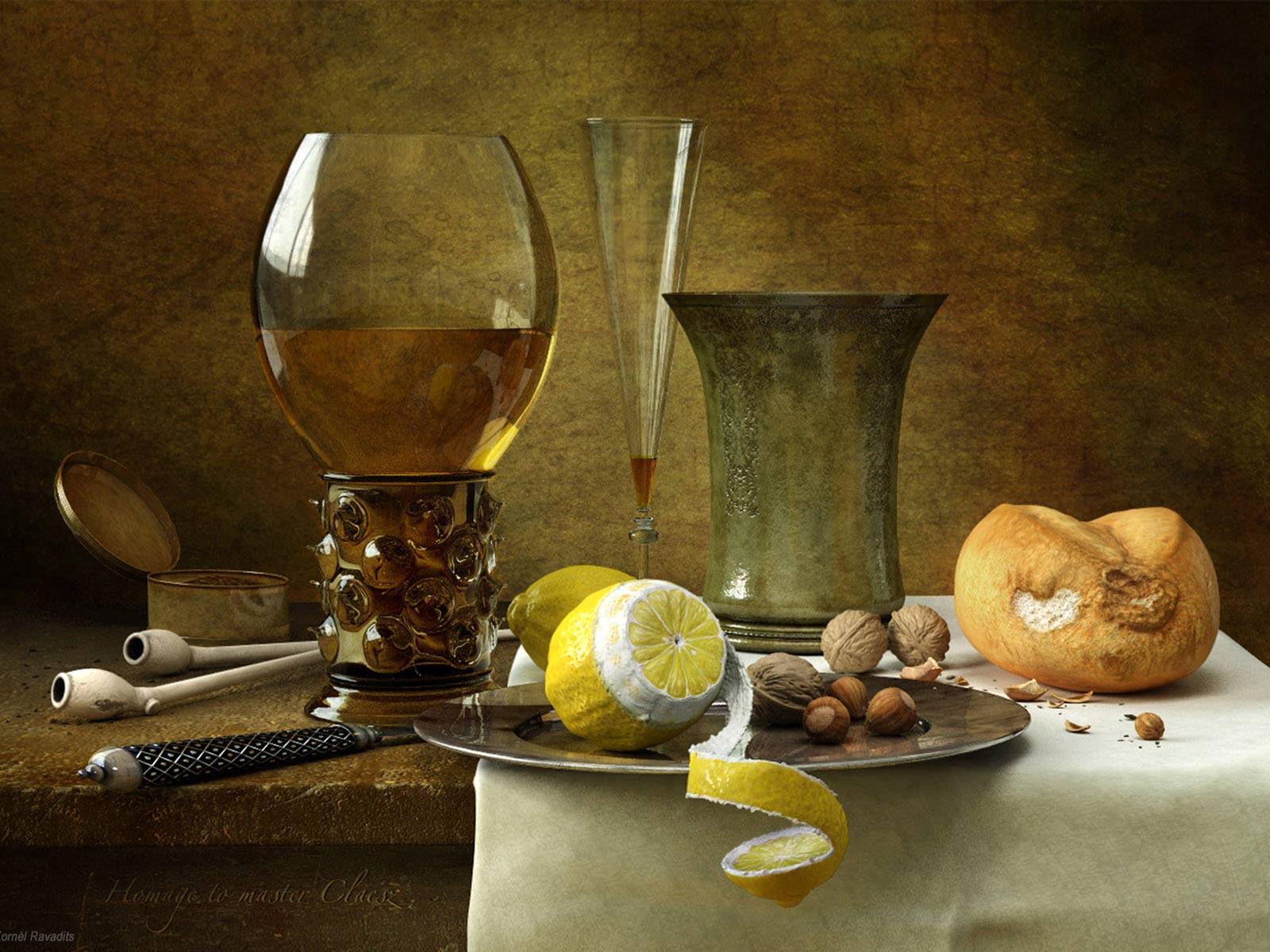 1600x1200 John Zafra: Still Life High Quality Wallpaper