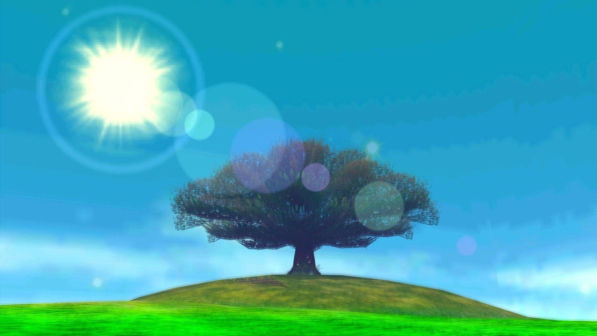 1920x1080 My wallpaper for over a year (Majora's Mask) [1920x1080]
