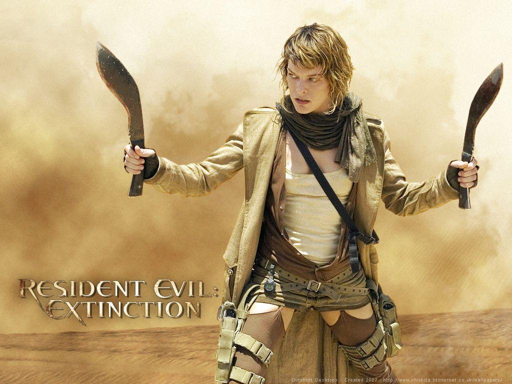1024x768 Alice Evil Movie Wallpaper
