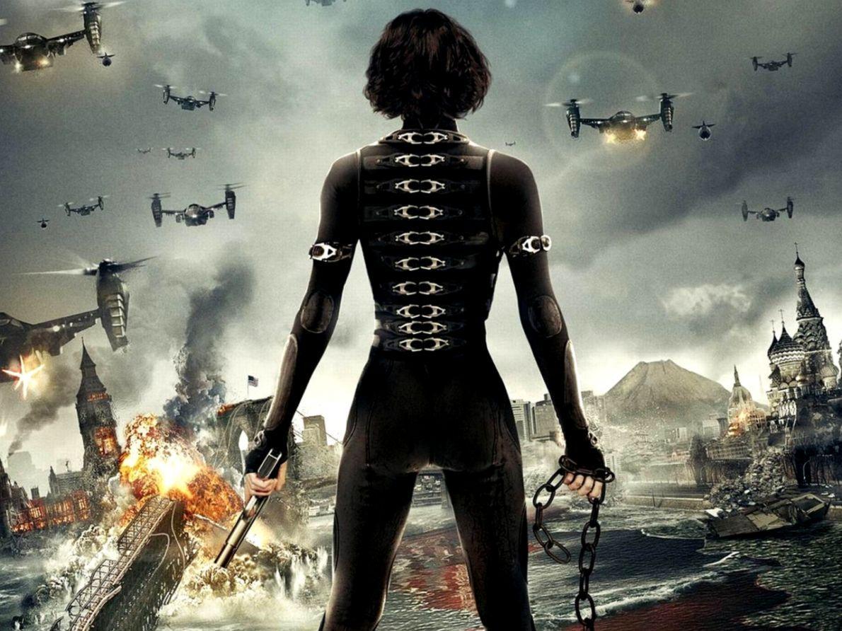 1190x892 Resident Evil Movie Wallpaper