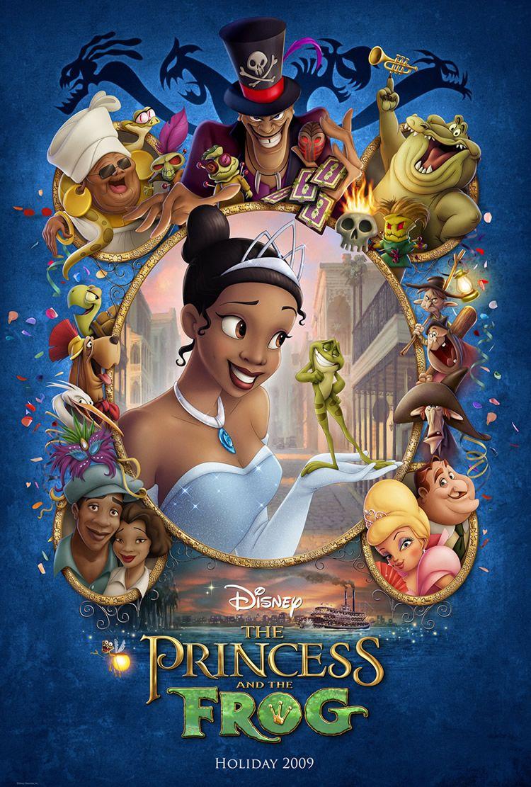 750x1111 The Princess And The Frog Poster Wallpaper. Wallpaper