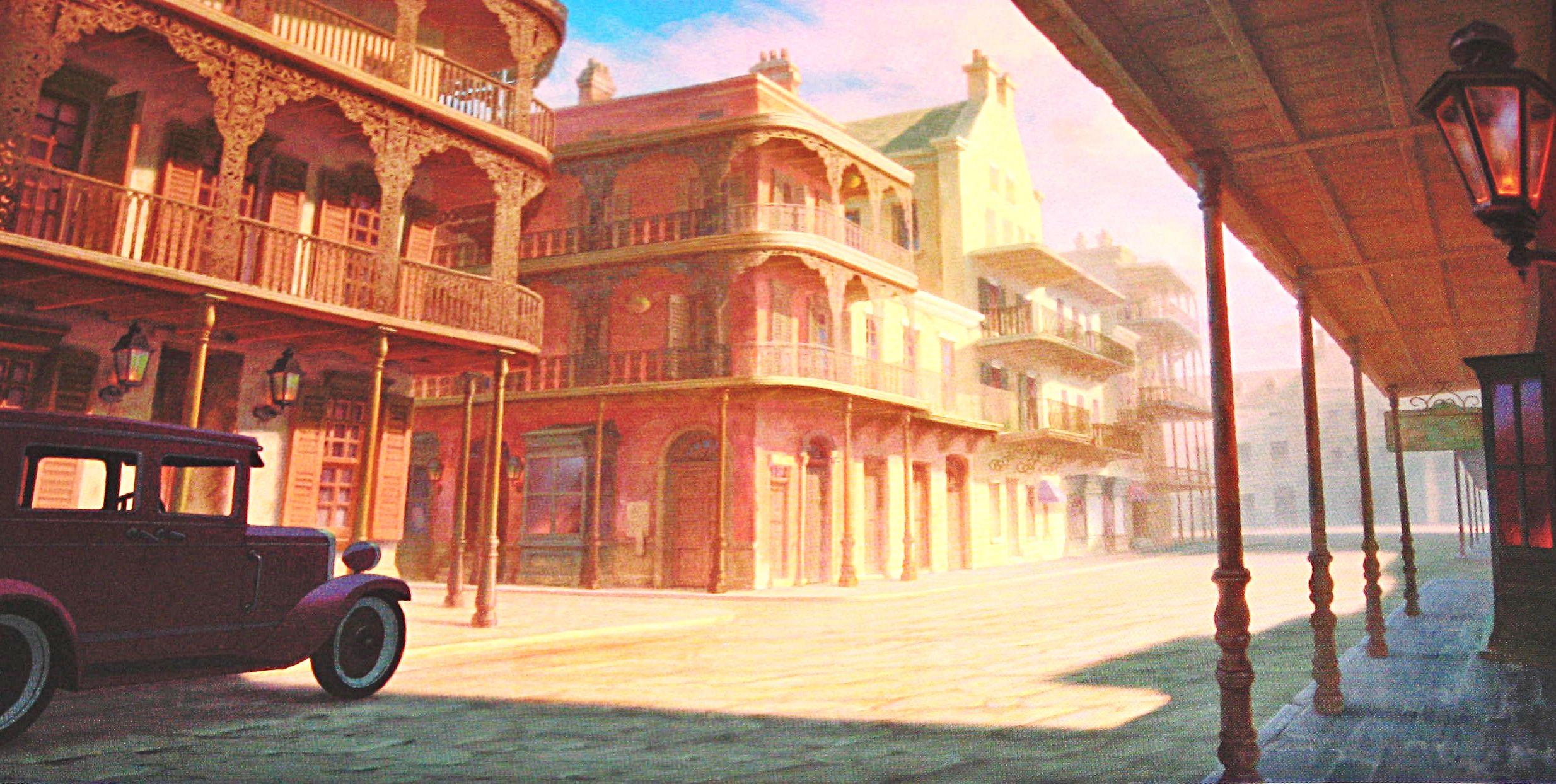 2468x1244 Walt Disney Background Princess and the Frog