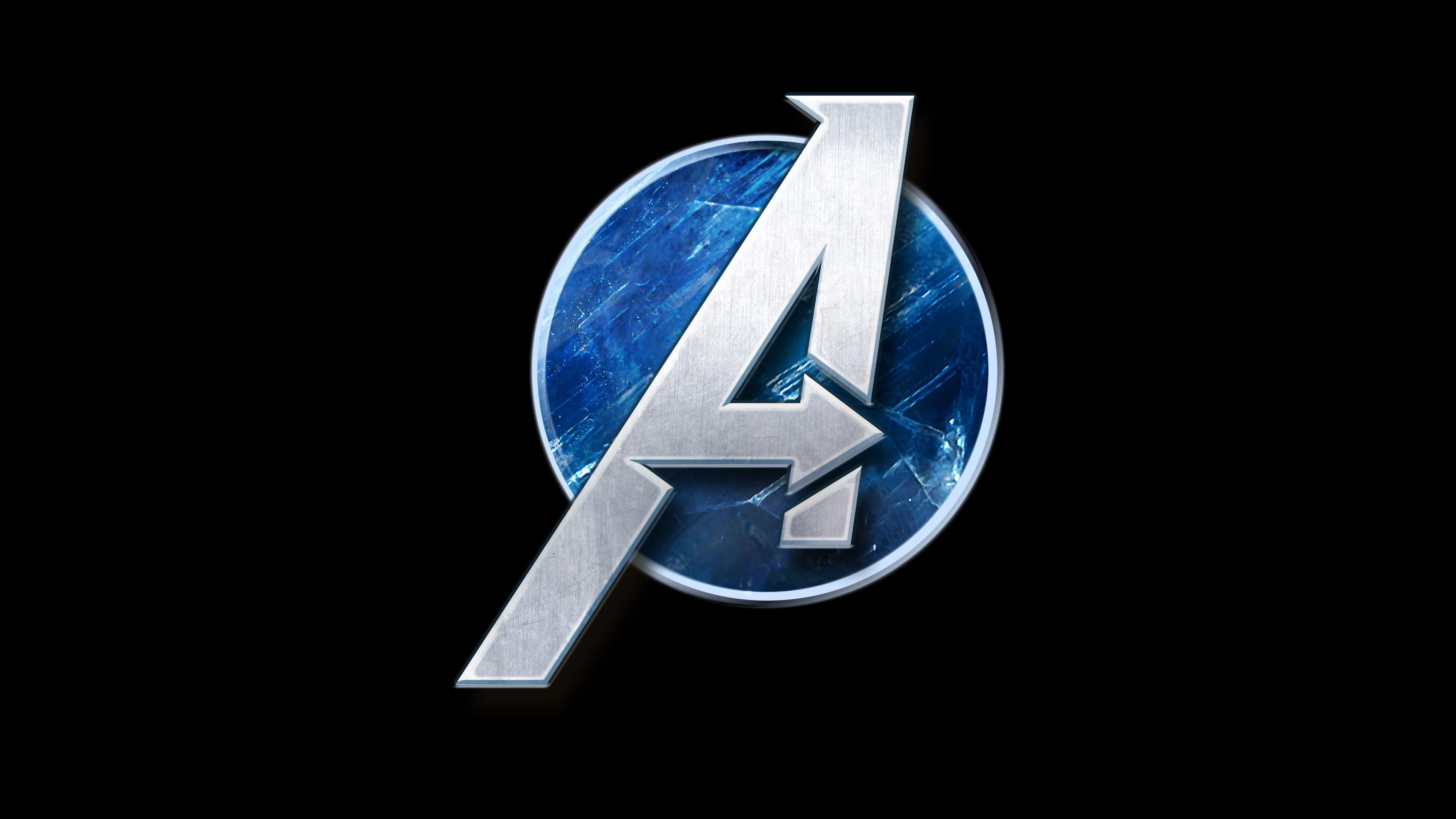 3840x2160 Marvels Avengers Game Logo Wallpaper, HD Games 4K Wallpaper