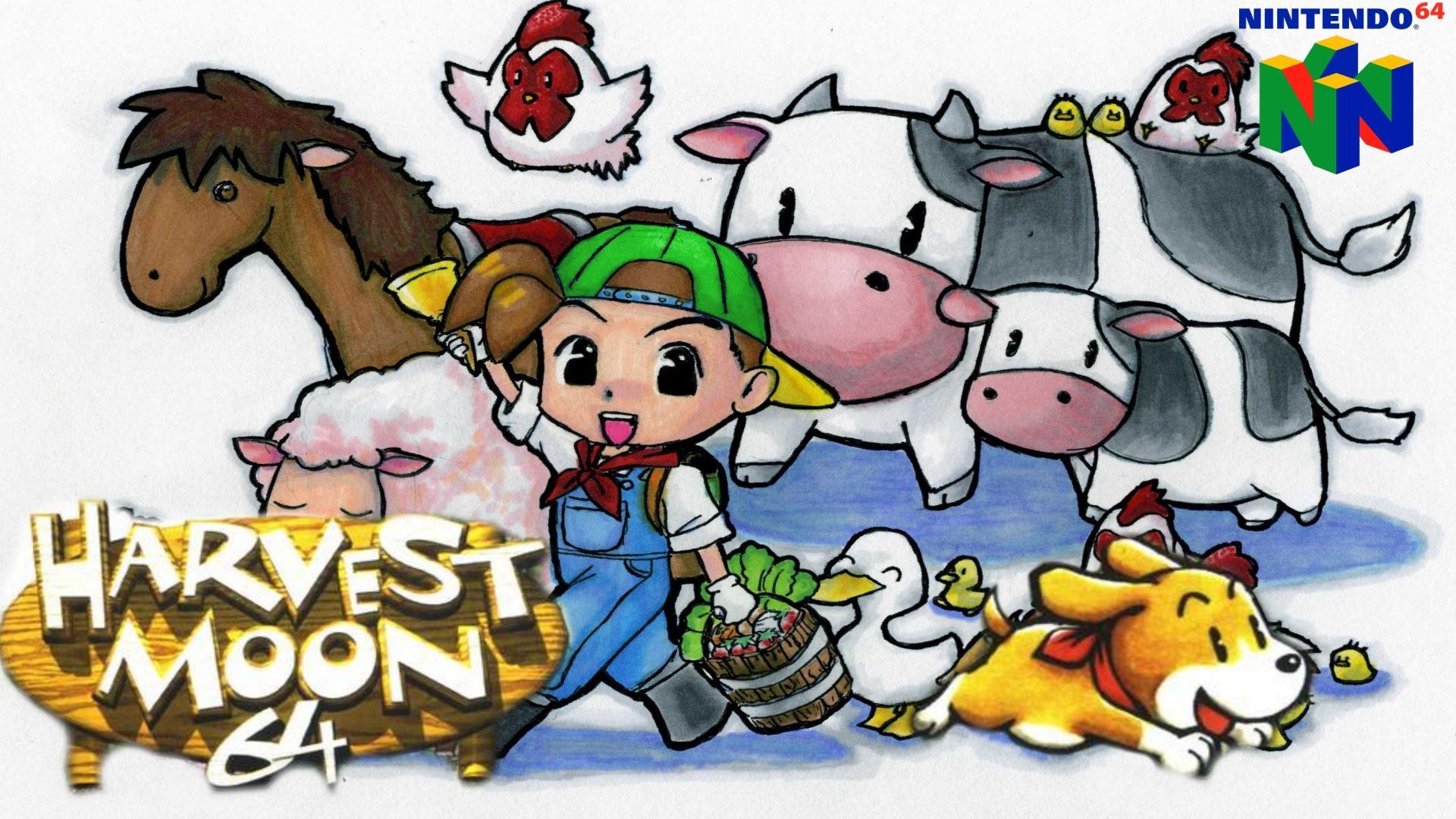 1920x1080 Harvest Moon 64 HD Wallpaper. Background Imagex1080