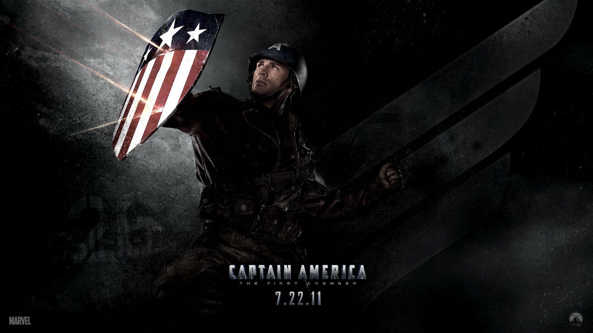 1920x1080 The First Avenger Wallpaper America The First
