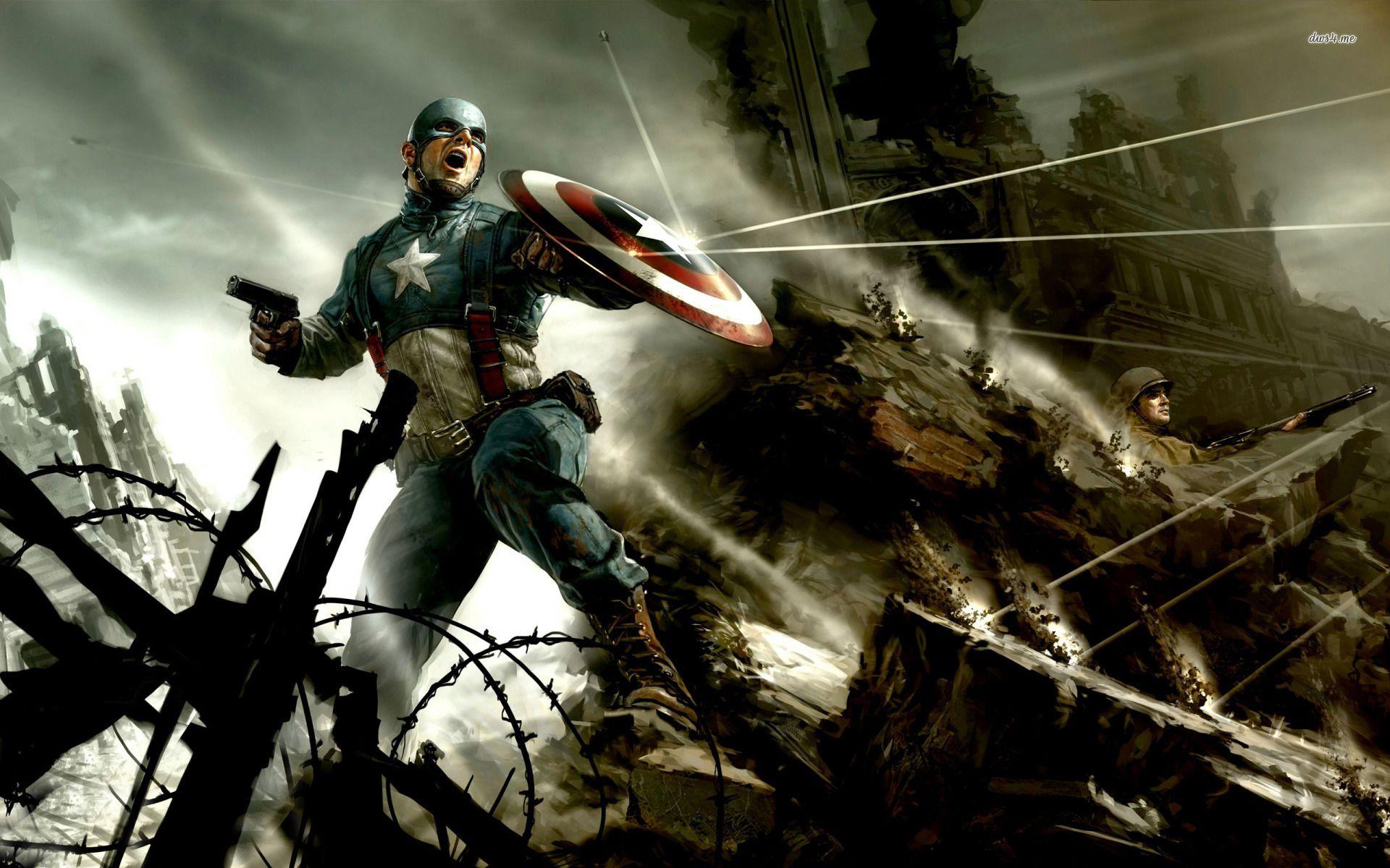 1920x1200 Captain America: The First Avenger wallpaper