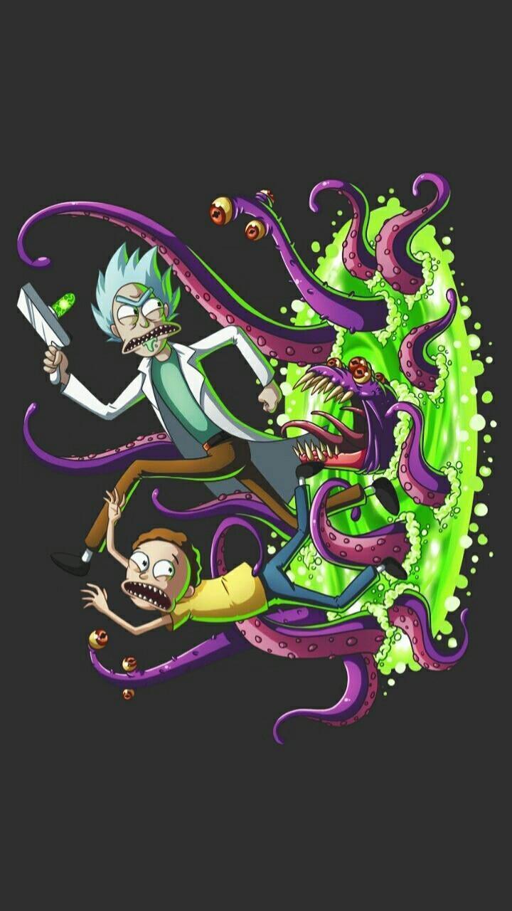 720x1280 Rick Sanchez Wallpaper Art for Android