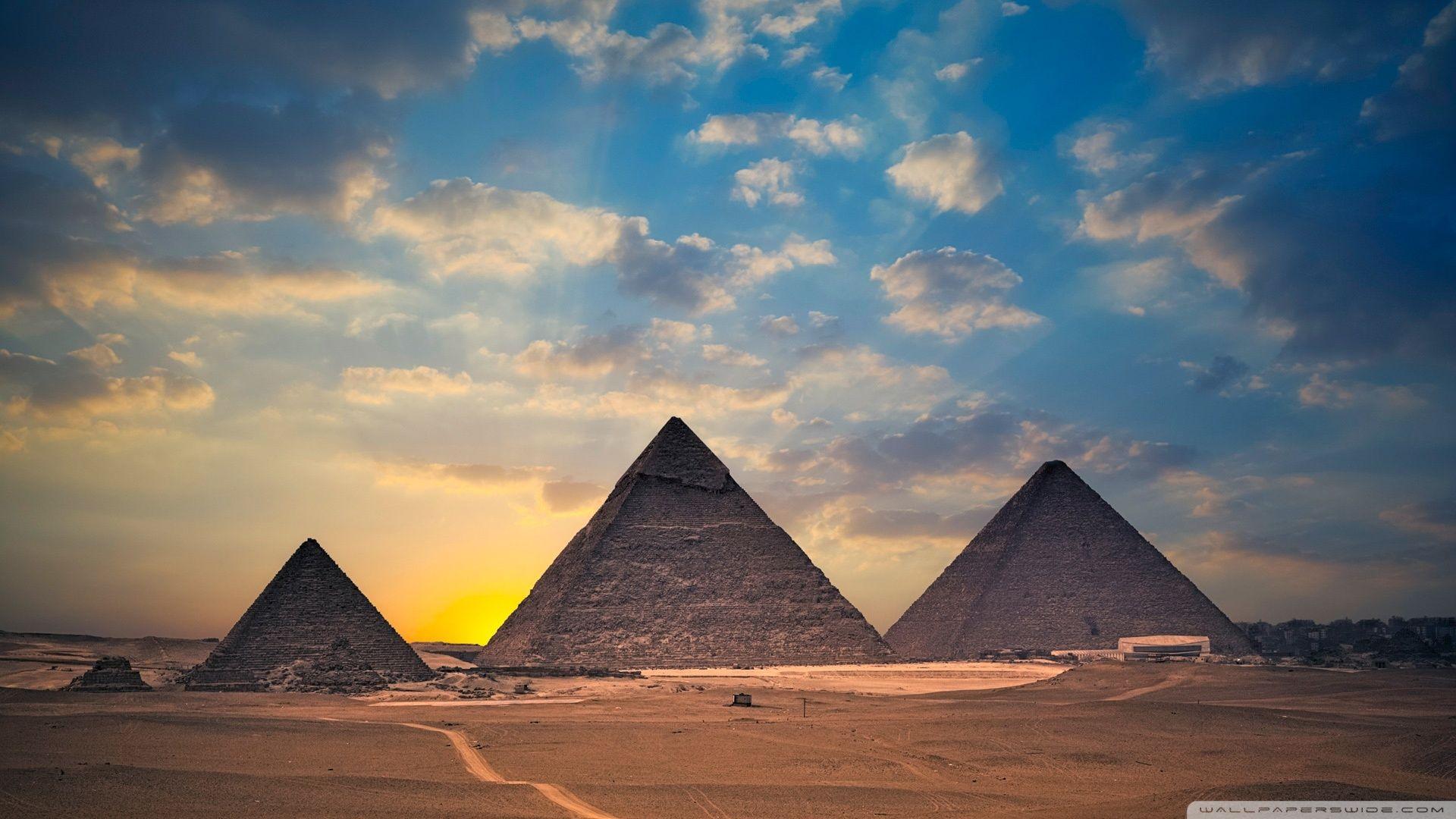 1920x1080 Egypt Pyramids ❤ 4K HD Desktop Wallpaper for 4K Ultra HD TV • Wide