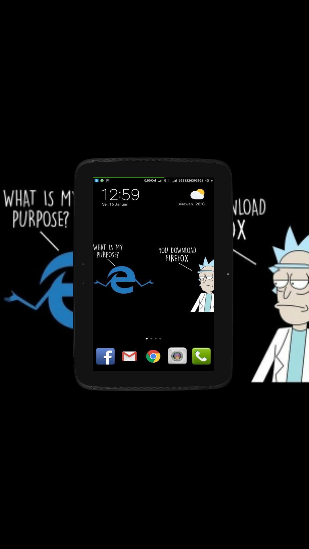 1080x1920 HD Wallpaper Rick And Morty for Android