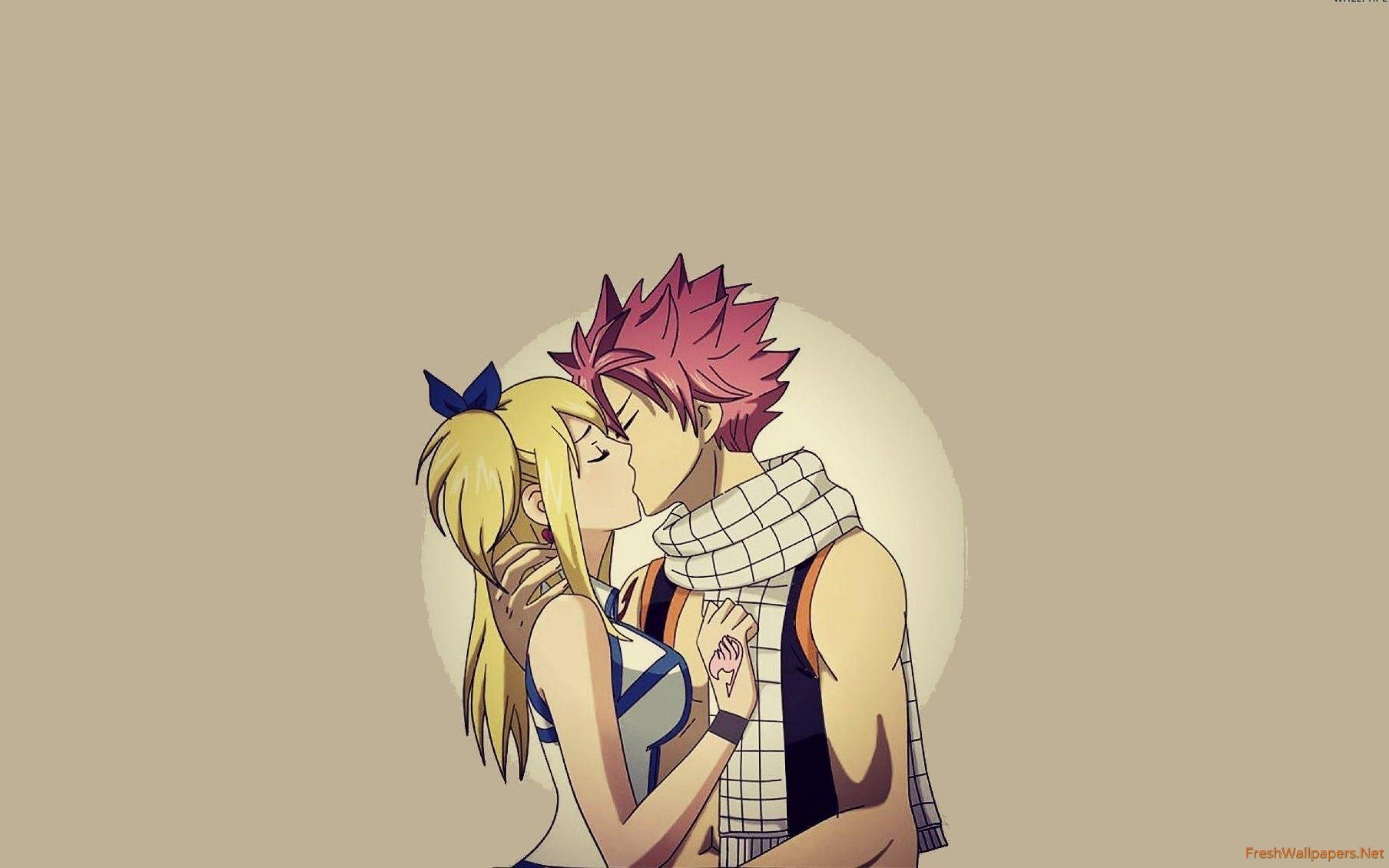 2560x1600 Lucy and Natsu Tail wallpaper