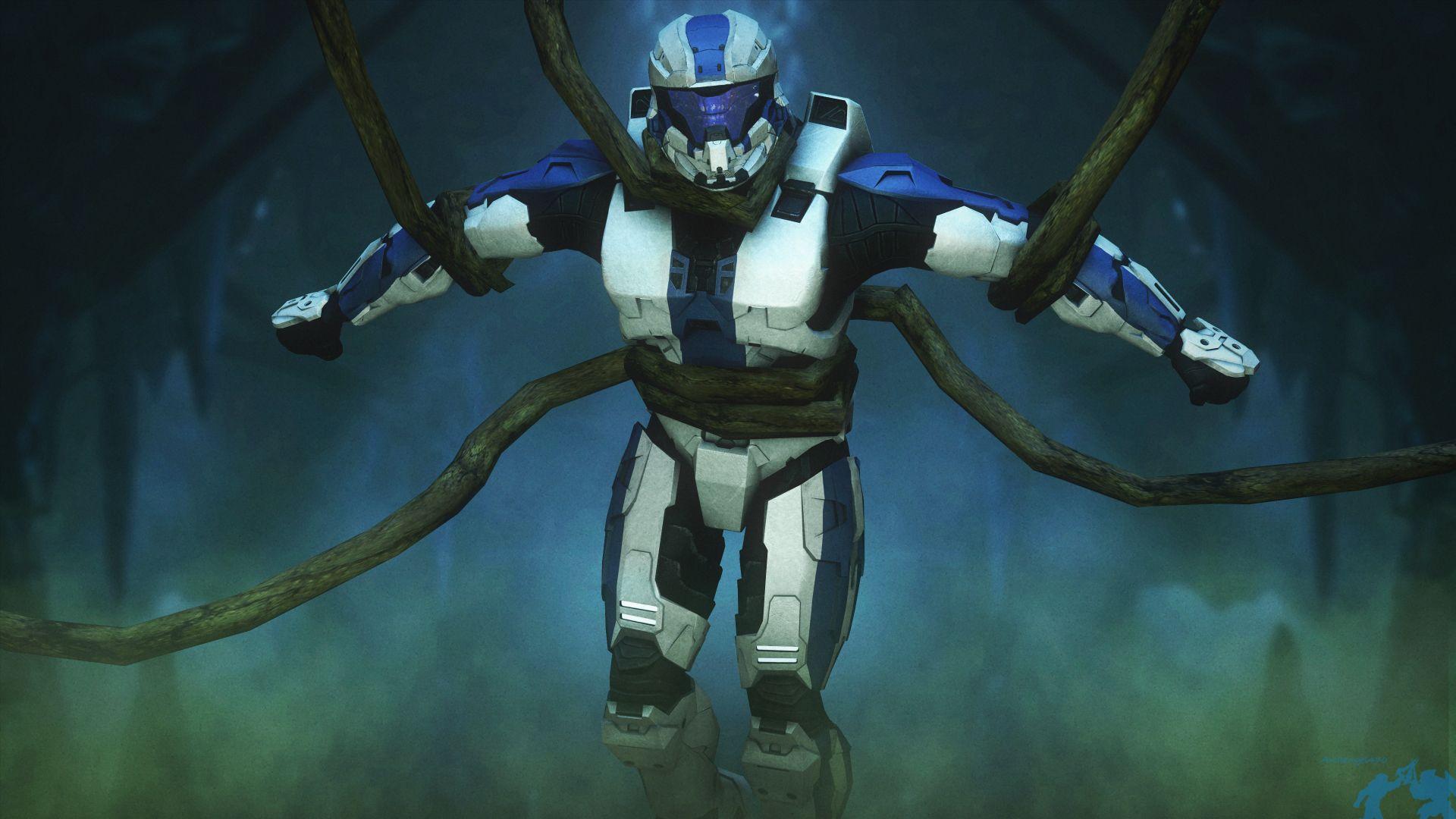 1920x1080 Master Chief Tangled 1080P Laptop Full HD