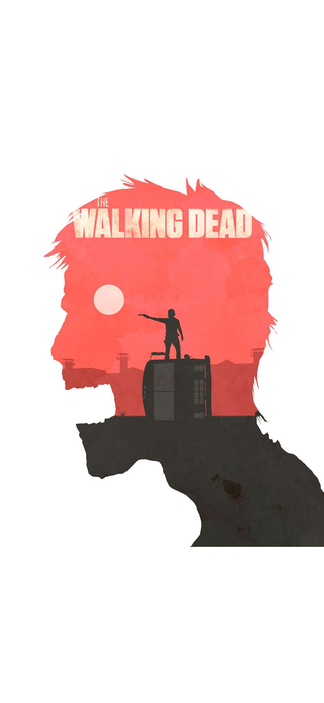 walking dead season 5 iphone wallpaper