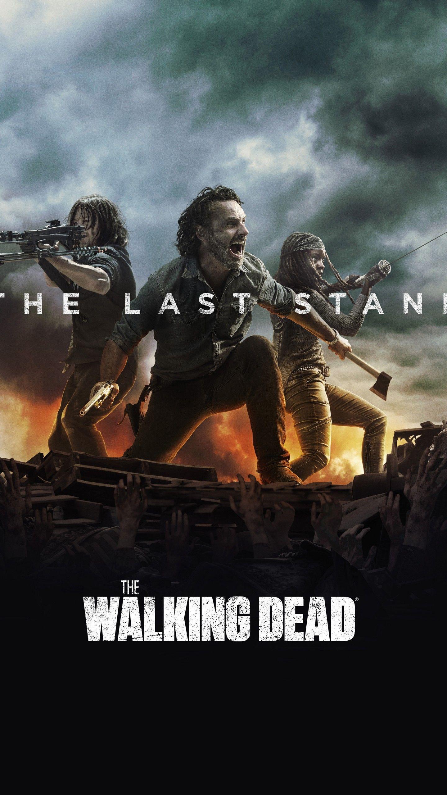 1440x2560 The Walking Dead The Last Stand Season 8 4K Wallpaper. HD