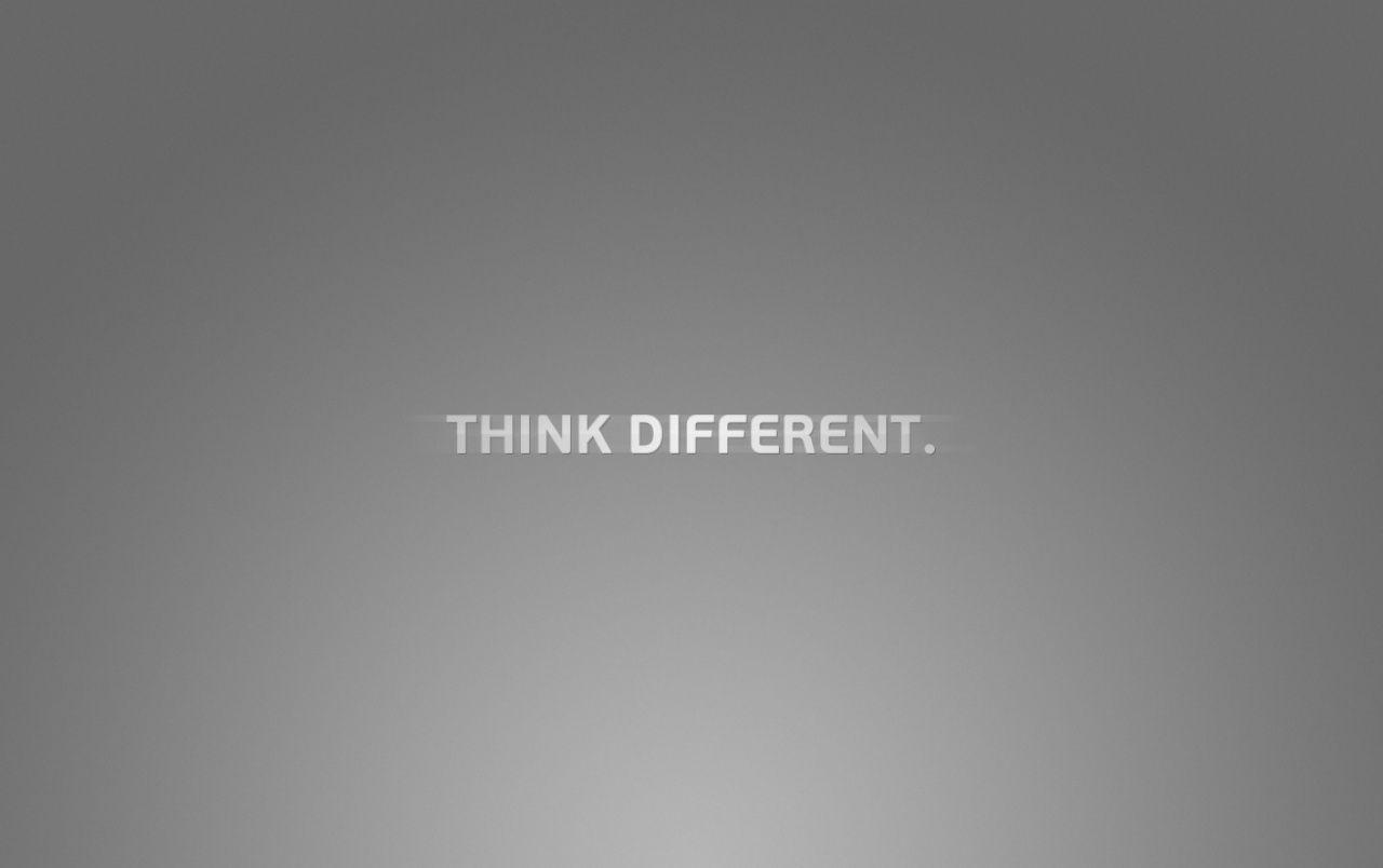 Think Different Wallpapers Top Free Think Different Backgrounds Wallpaperaccess