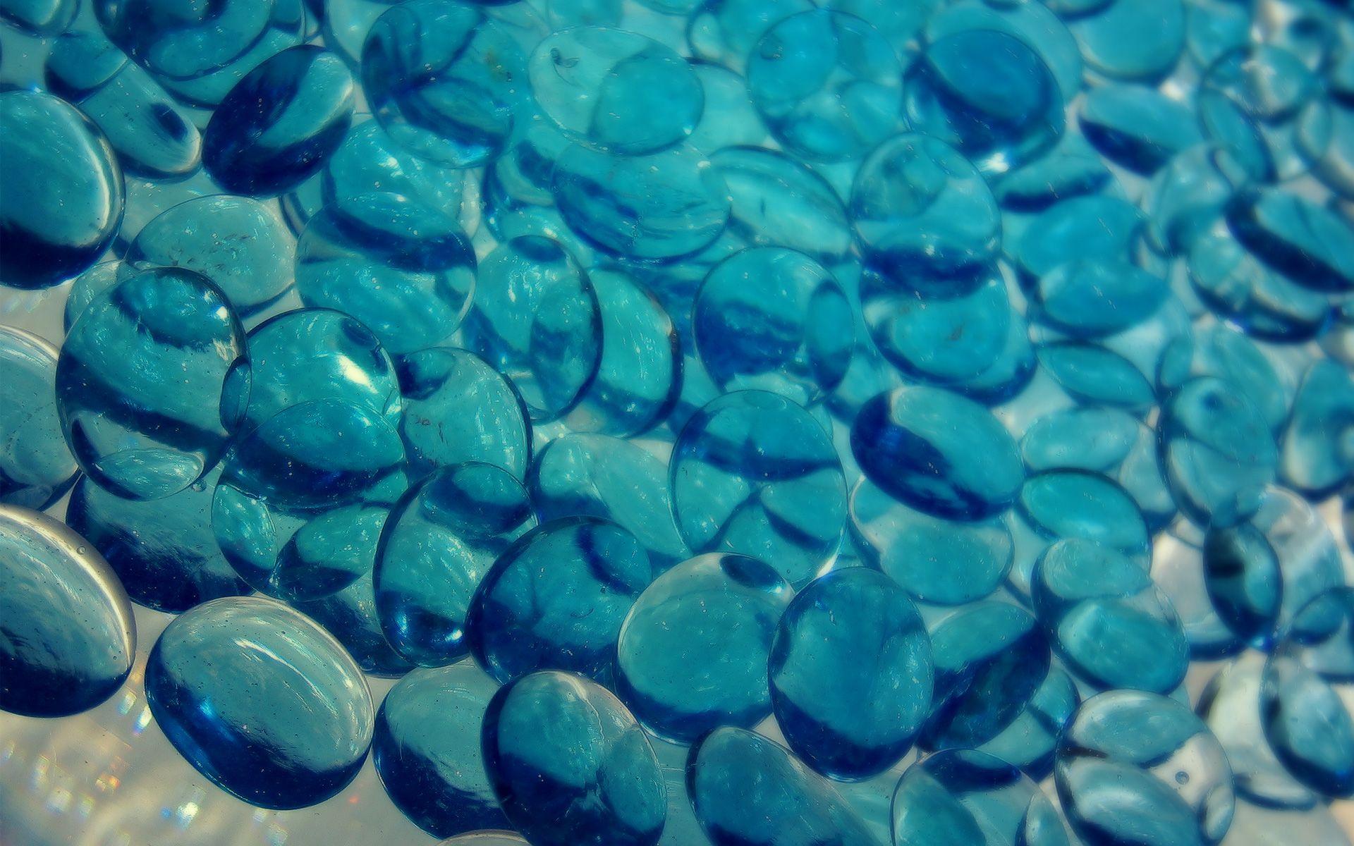 1920x1200 Blue pebbles wallpaper. Blue pebbles