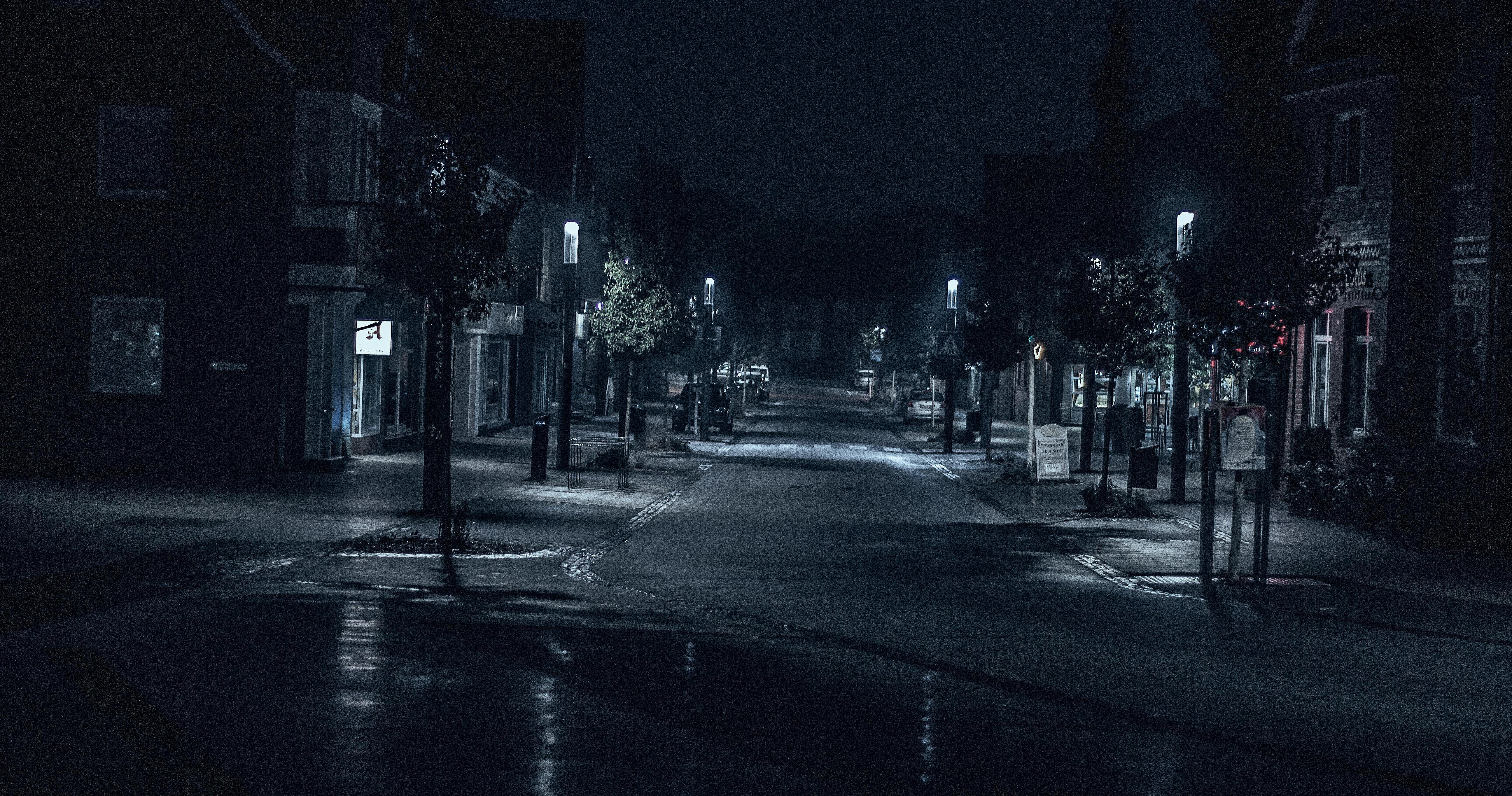 5184x2729 Road Street Night Outdoors Cityscape Evening 5k, HD