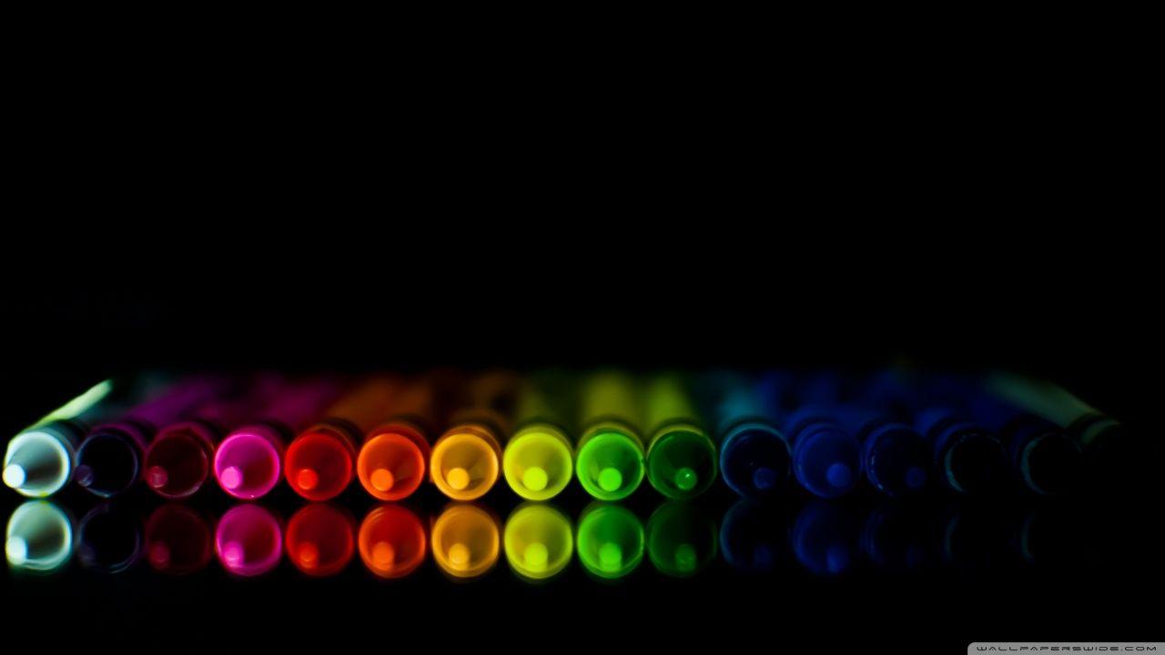 1280x720 Crayons HD Wallpaper