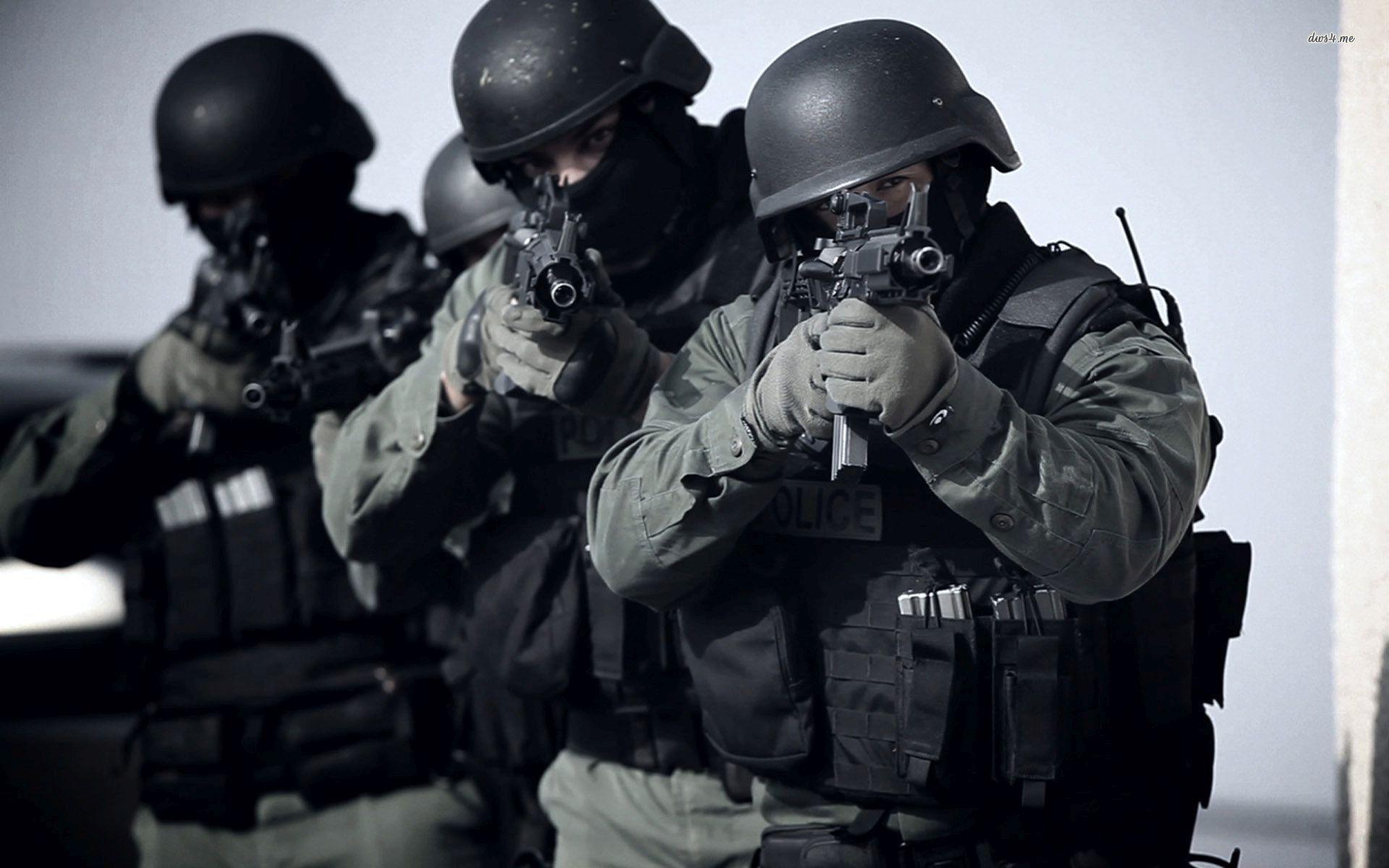 1920x1200 Police Swat Wallpaper