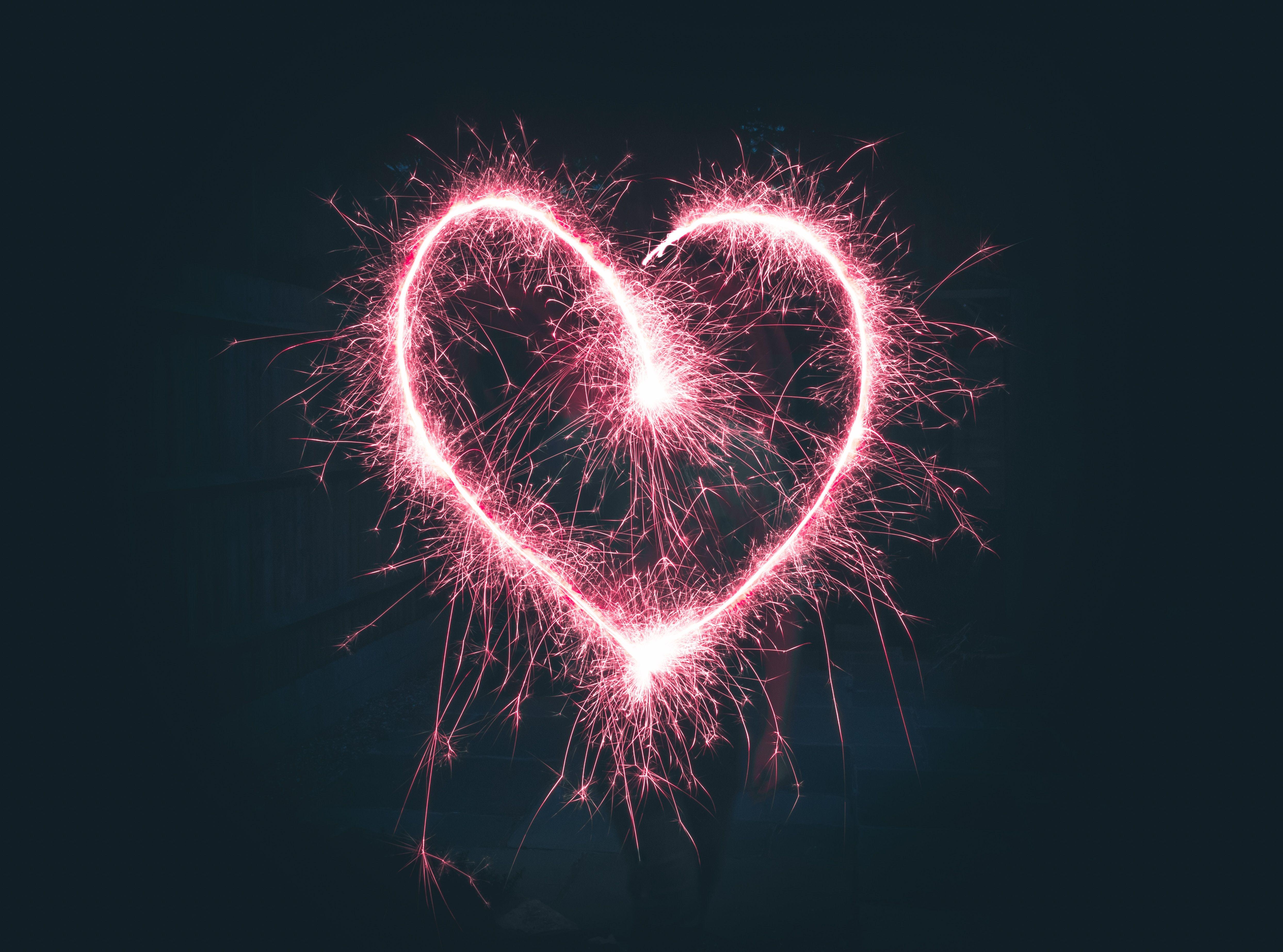 4973x3693 4973x3693 #firework, #celebrate, #love heart