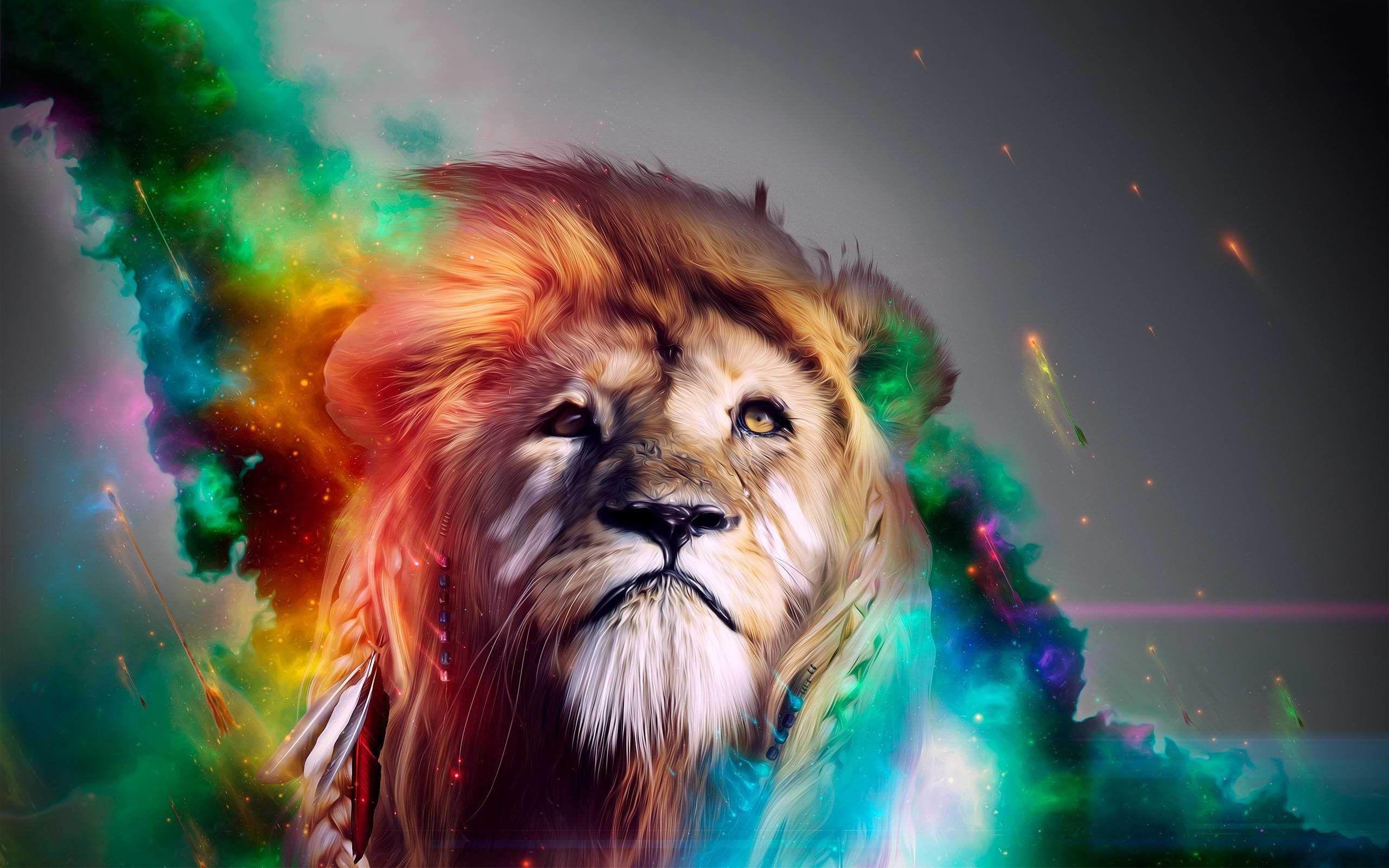 Abstract Lion Art Desktop Wallpapers - Top Free Abstract Lion Art Desktop  Backgrounds - WallpaperAccess