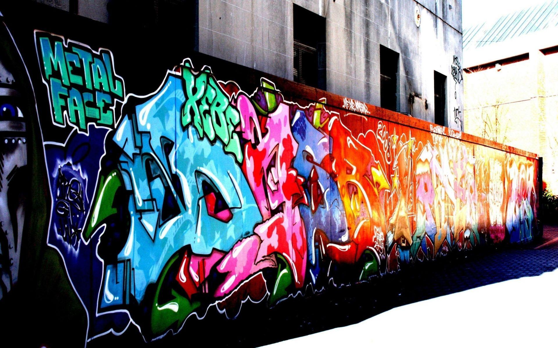 1920x1200 Graffiti urban art paint buildings wallpaperx1200