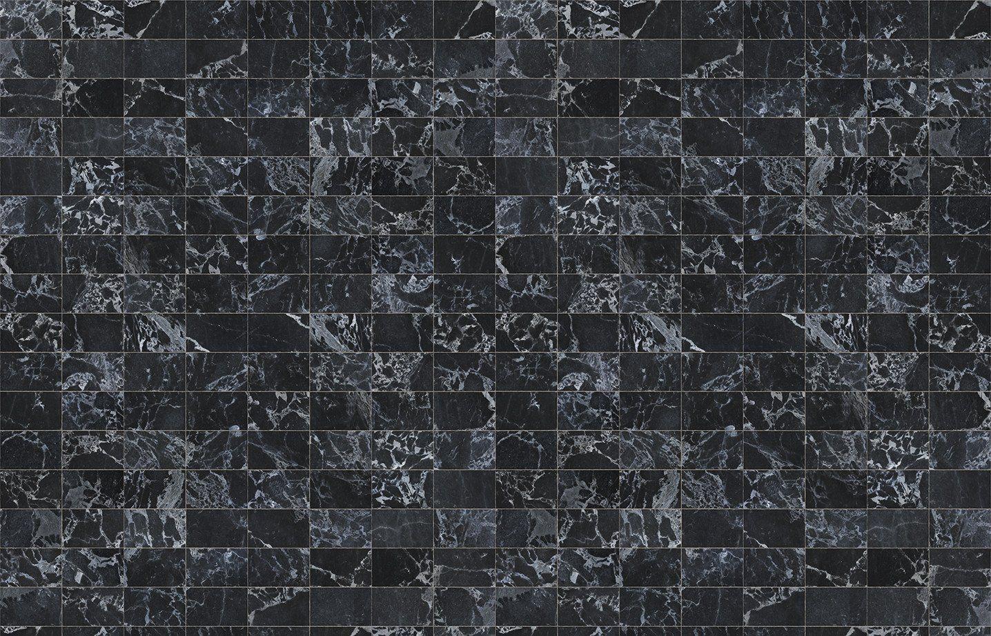 1436x922 Black Marble Wallpaper design by Piet Hein Eek for NLXL