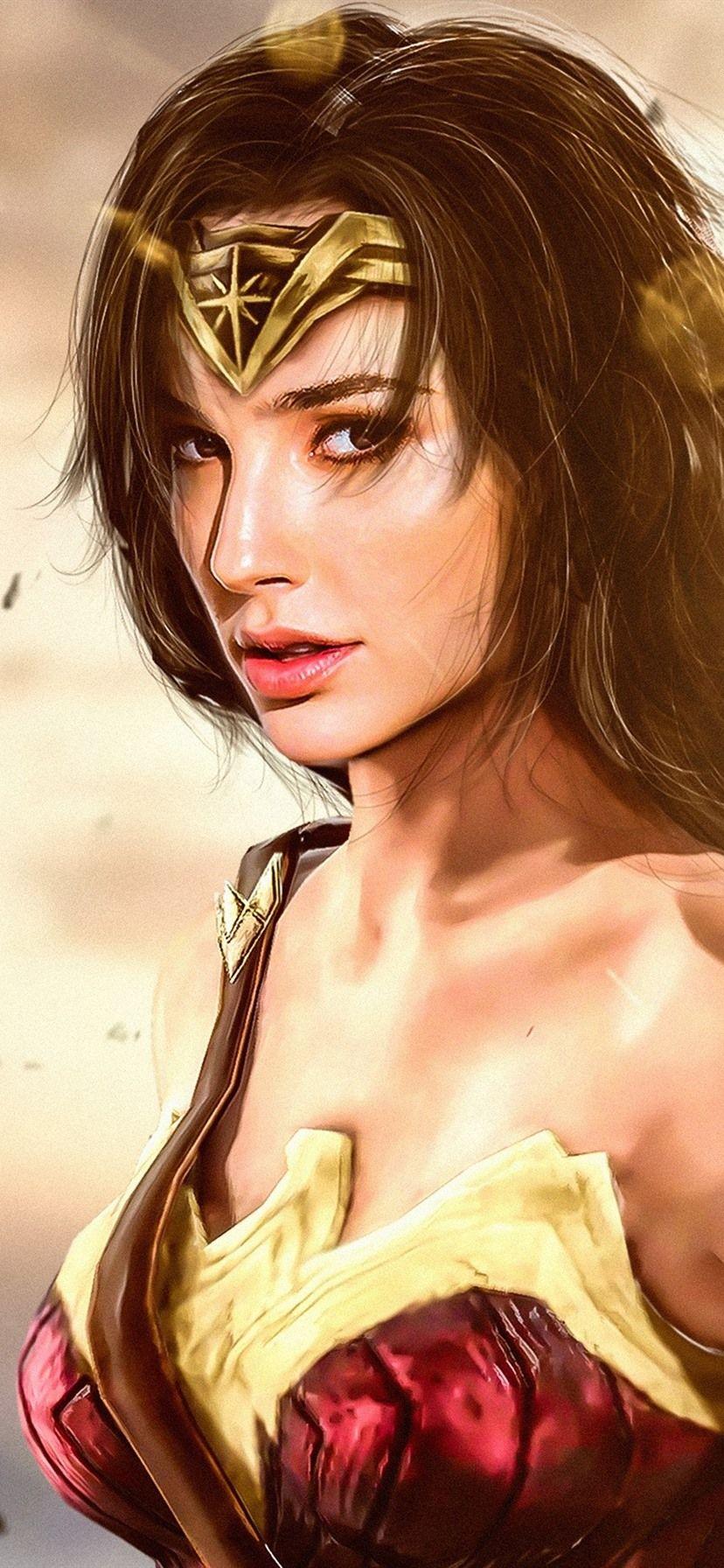 828x1792 Wonder Woman, DC Comics, Diana 828x1792 iPhone XR wallpaper