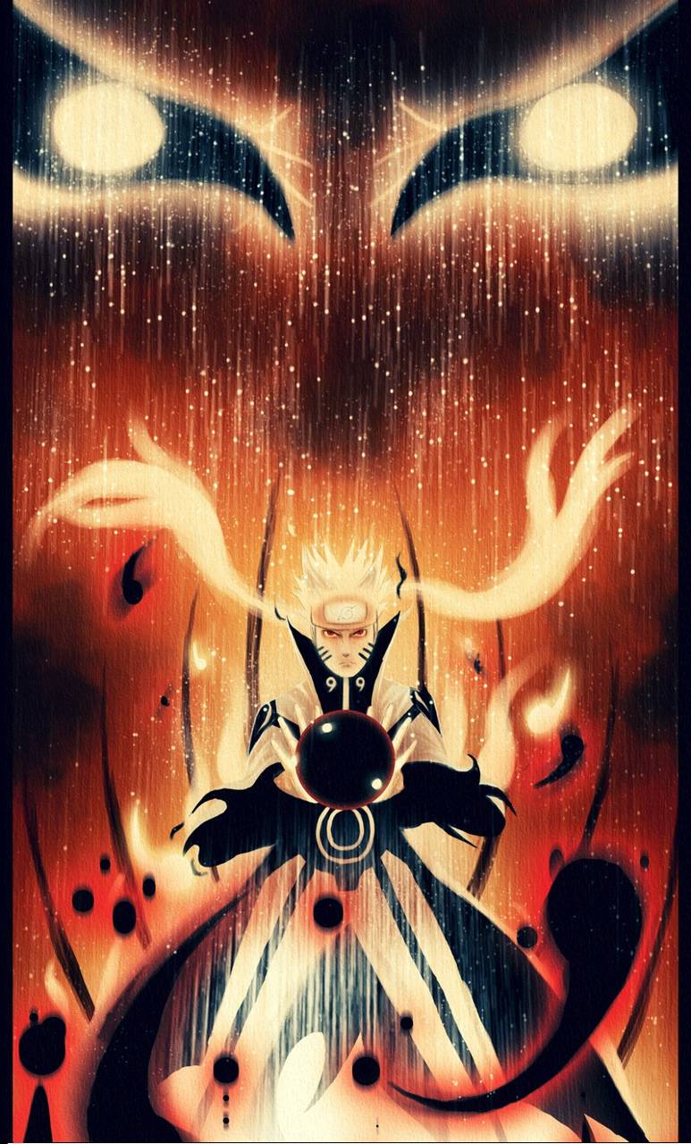 773x1280 Naruto Ninetails Wallpaper