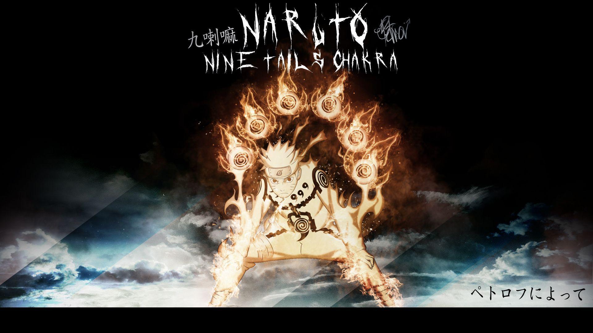 1920x1080 Naruto Nine Tails Wallpaper