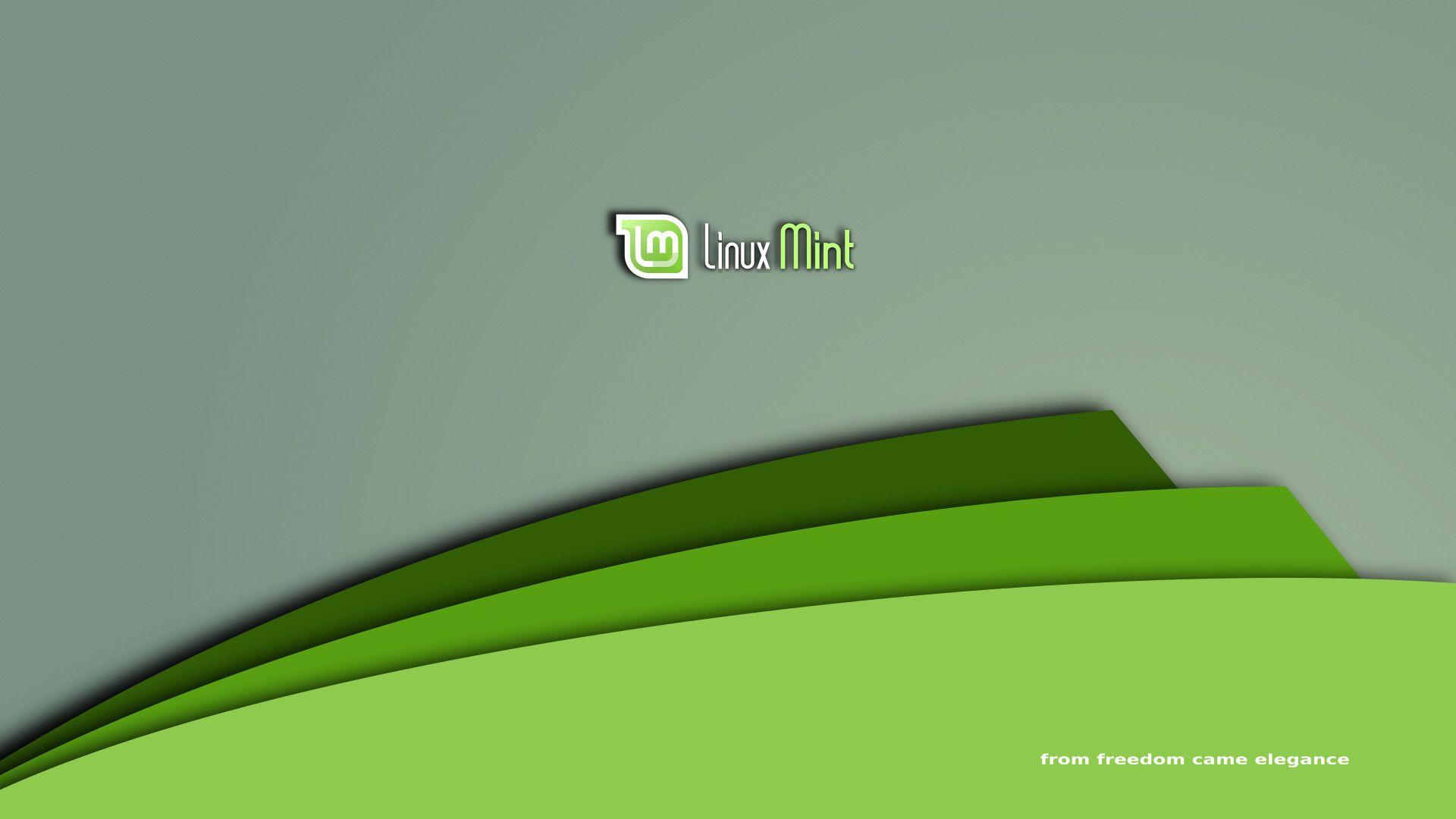 1920x1080 My first Mint wallpaper