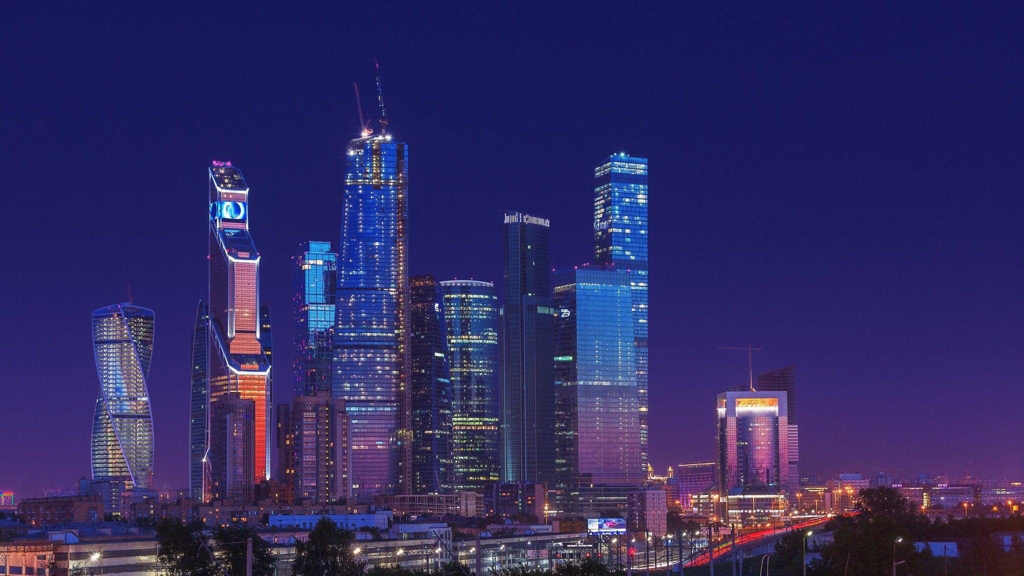 2048x1152 Moscow financial center