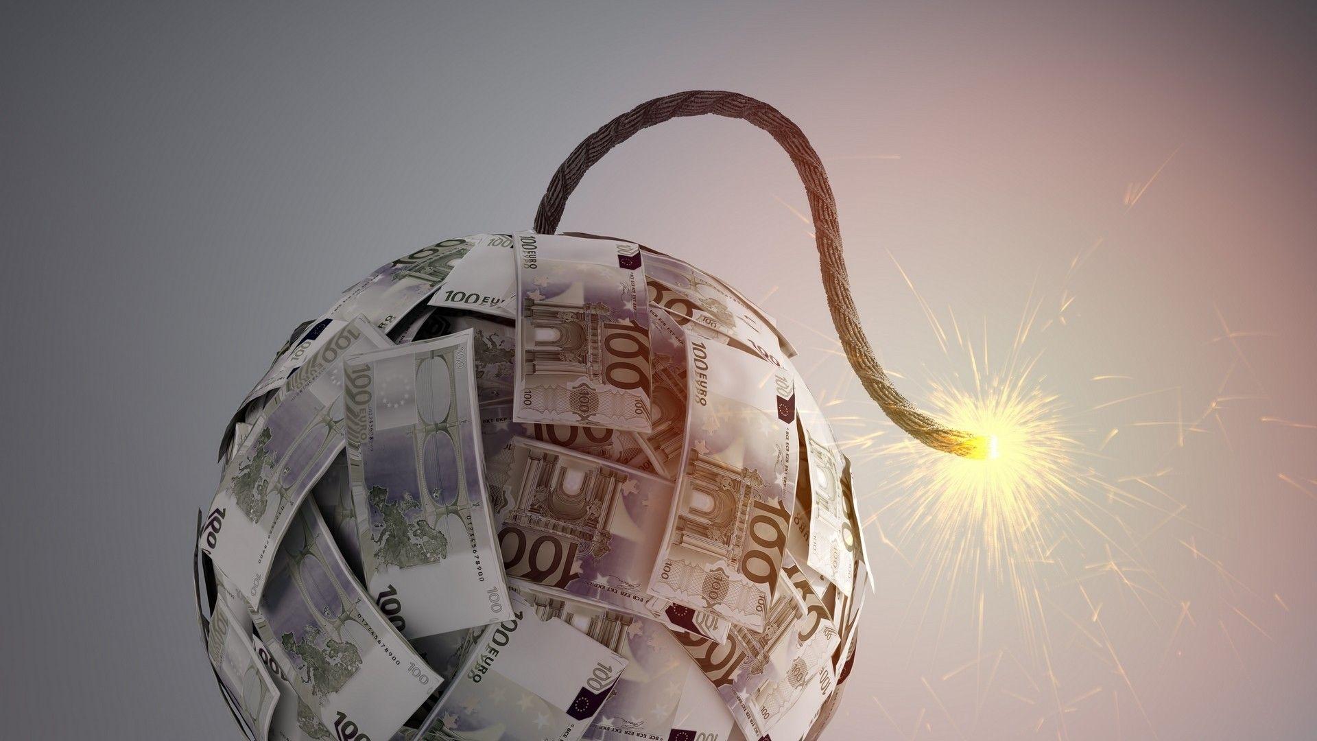 1920x1080 Financial bomb ready to explode wallpaper and image