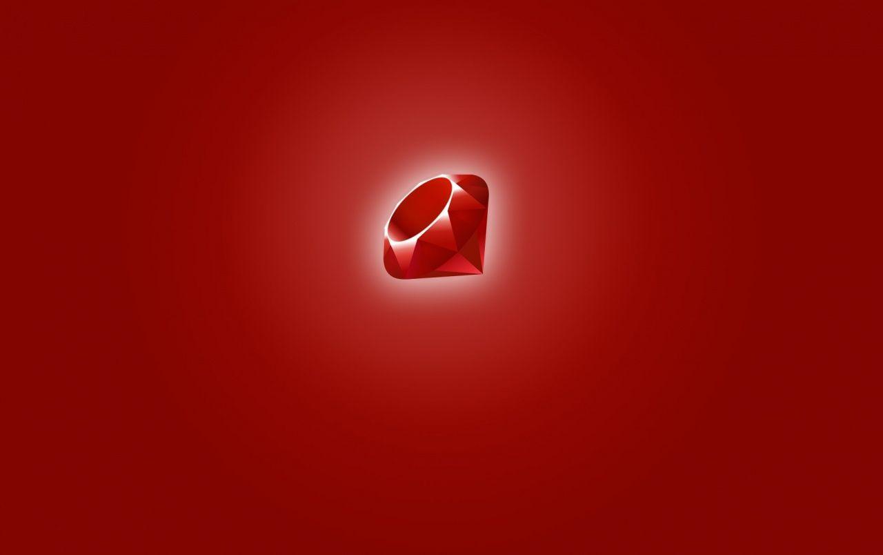 1280x804 Ruby Logo wallpaper. Ruby Logo