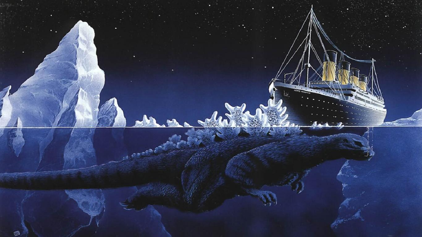 1366x768 Free download Titanic Sinking Wallpaper [1366x768]