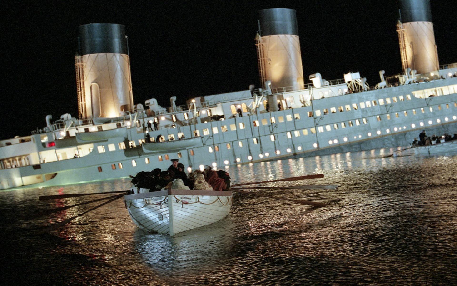 1920x1200 Titanic Sinking Wallpaper