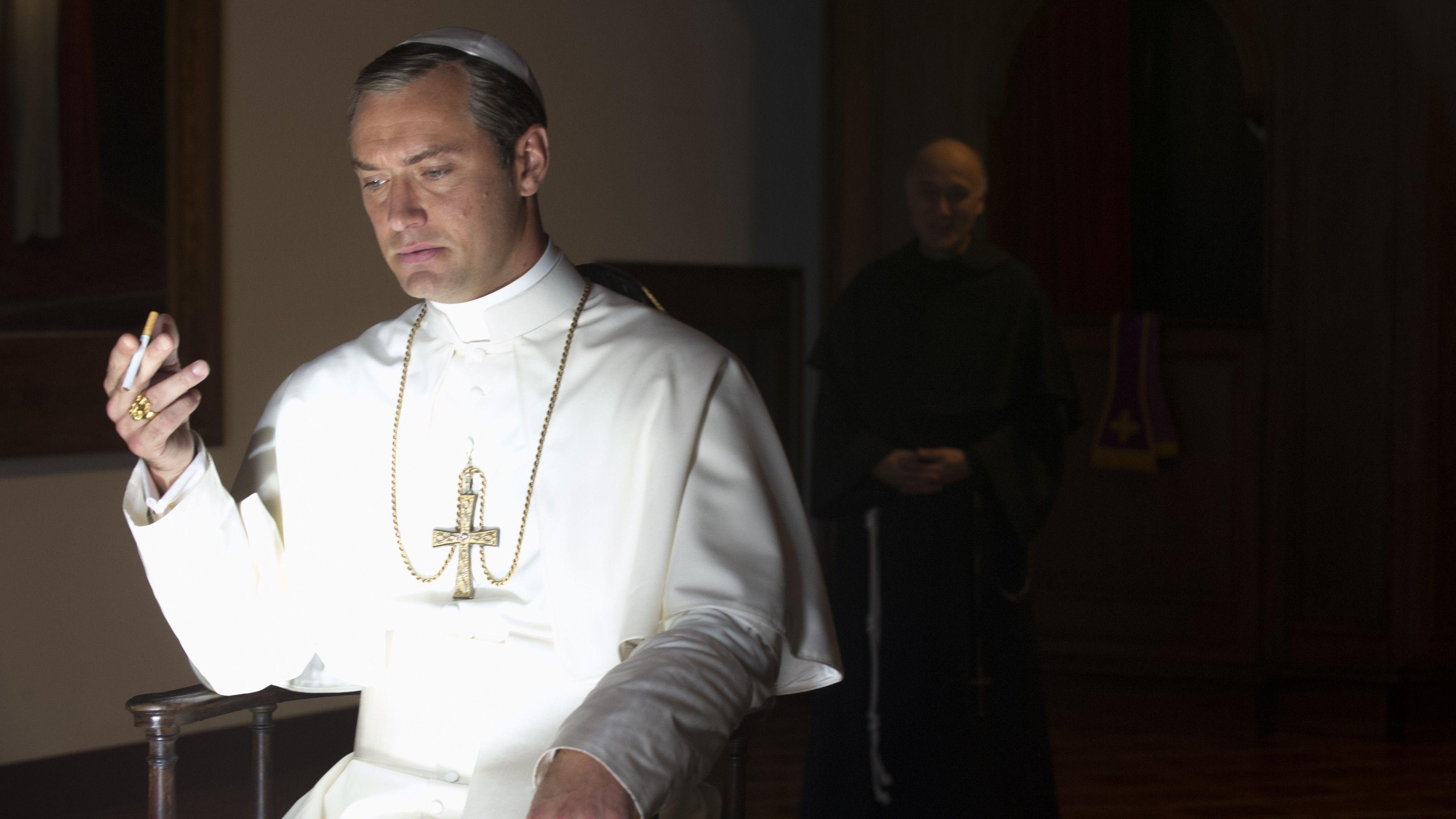 3840x2160 Wallpaper The Young Pope, Jude Law, Diane Keaton, best tv