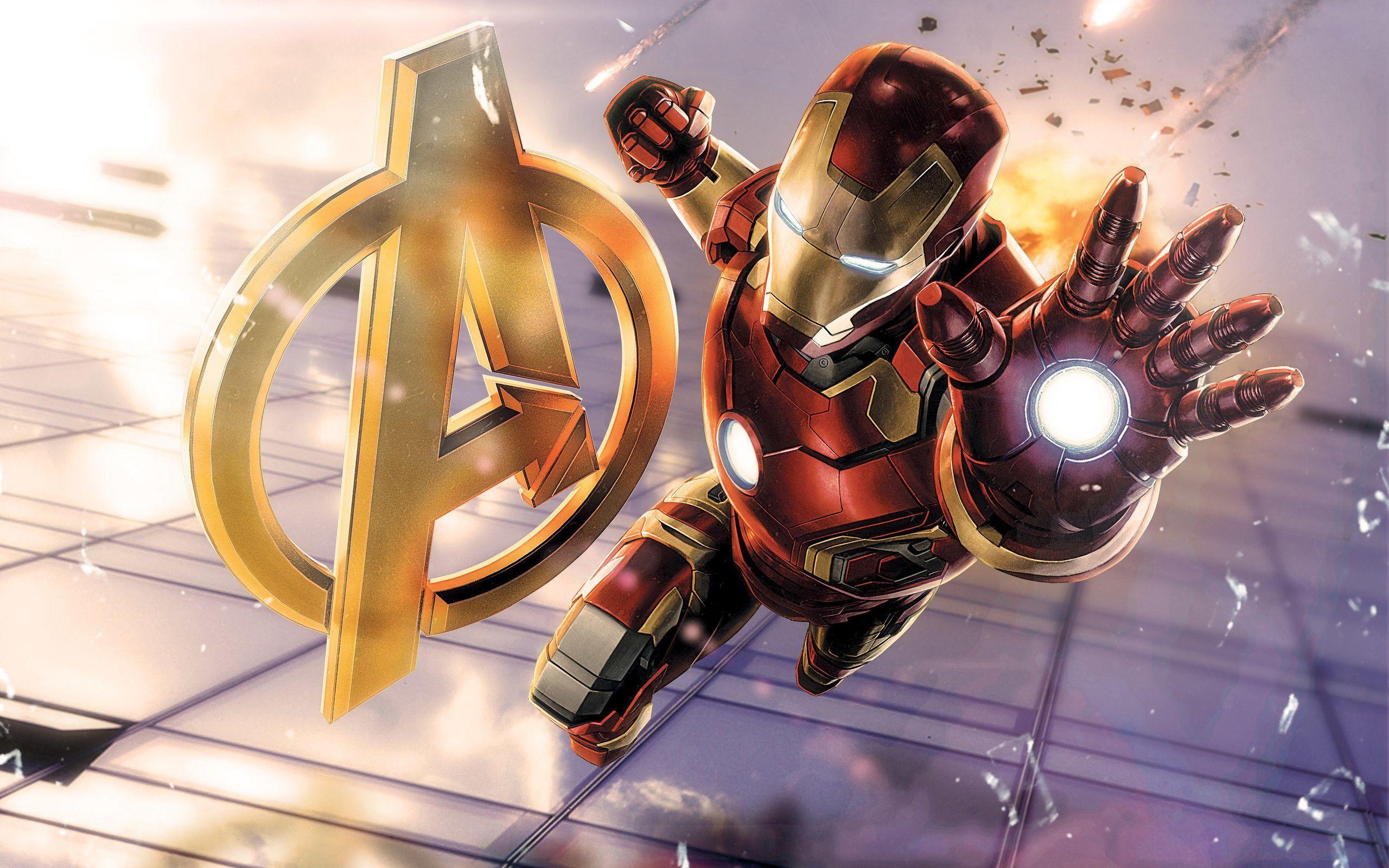 Hình nền Iron Man Avengers 2560x1600