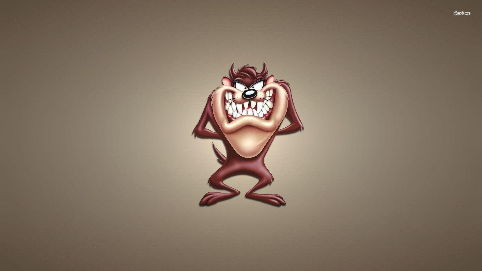 Tazmania cartoon character 2K wallpaper download