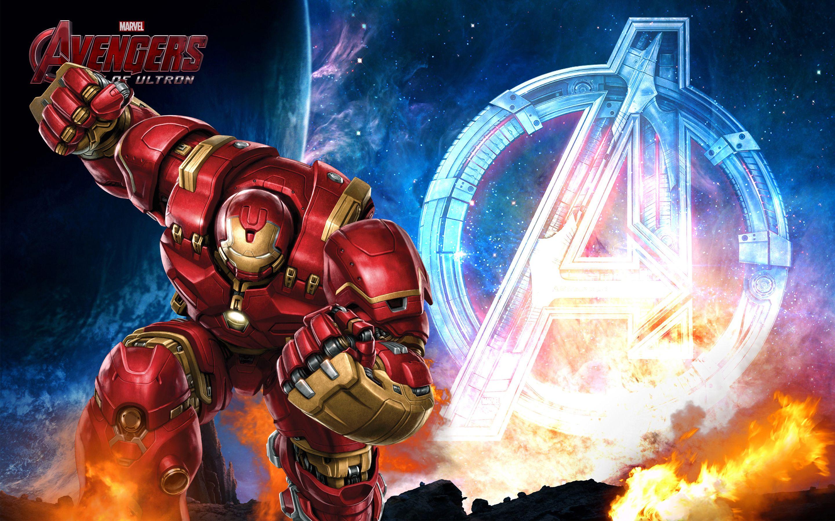 2880x1800 Iron Man Hulkbuster Avengers hình nền